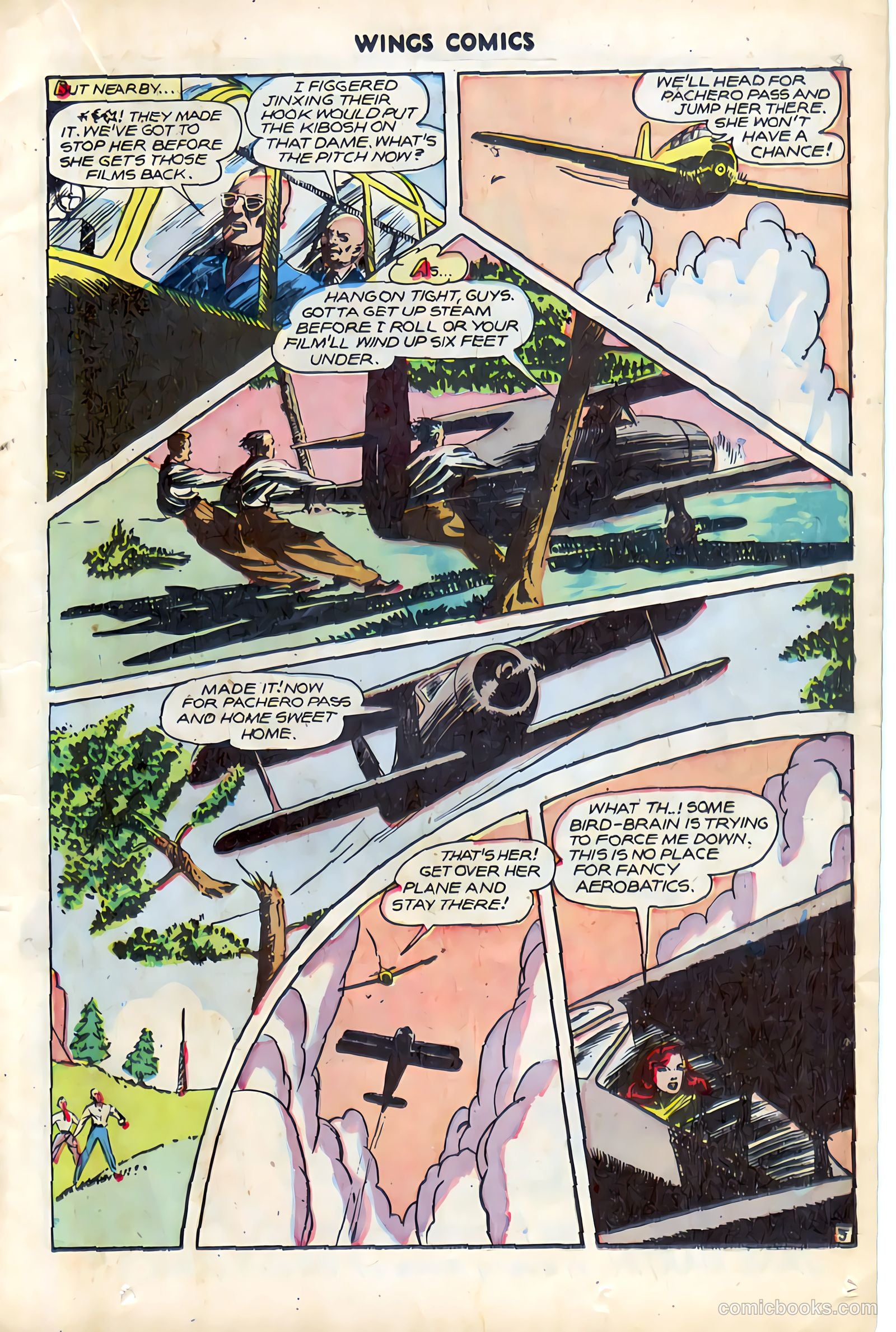 Wings Comics #74 (1946) — page 17 of 52