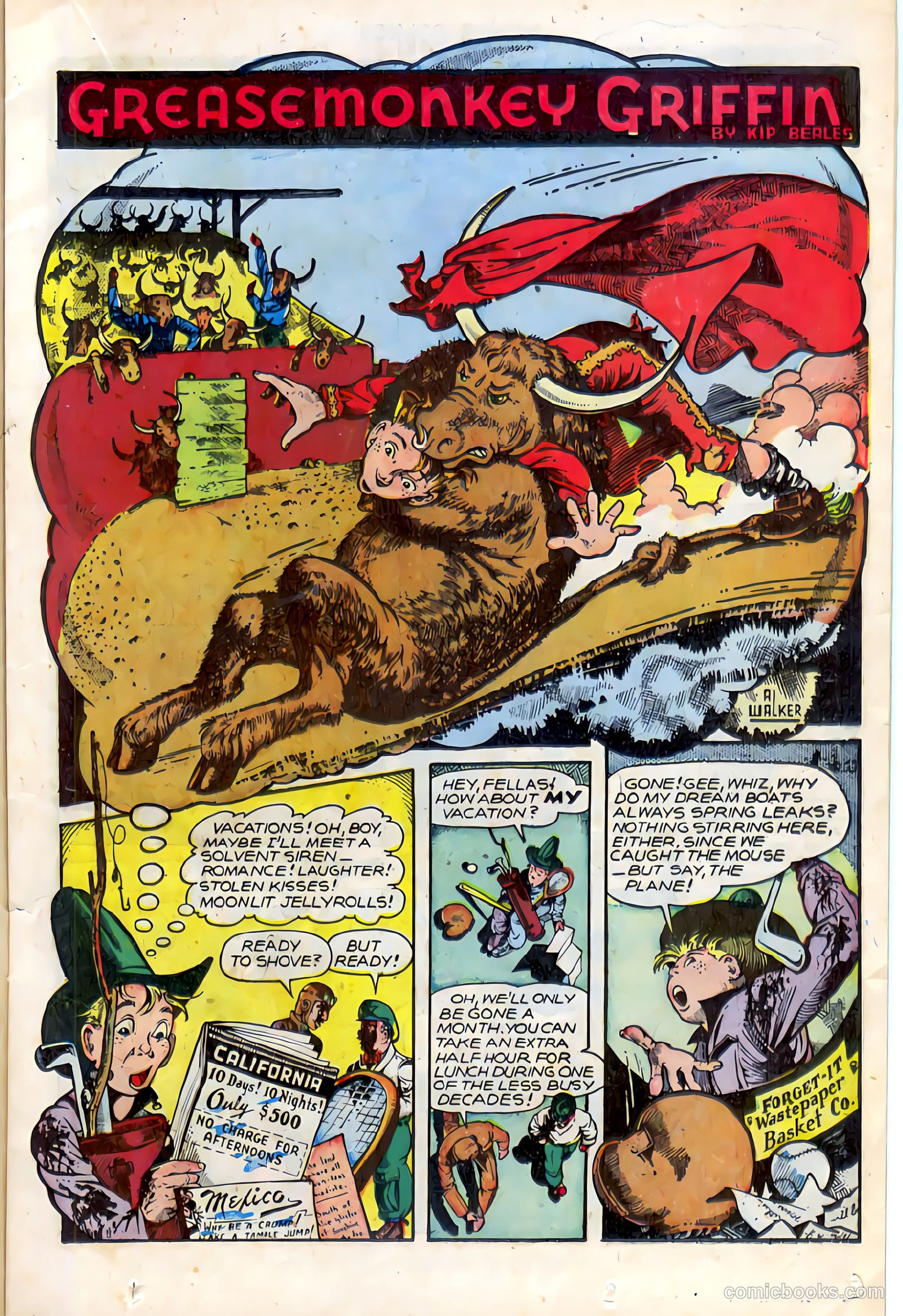 Wings Comics #74 (1946) — page 19 of 52