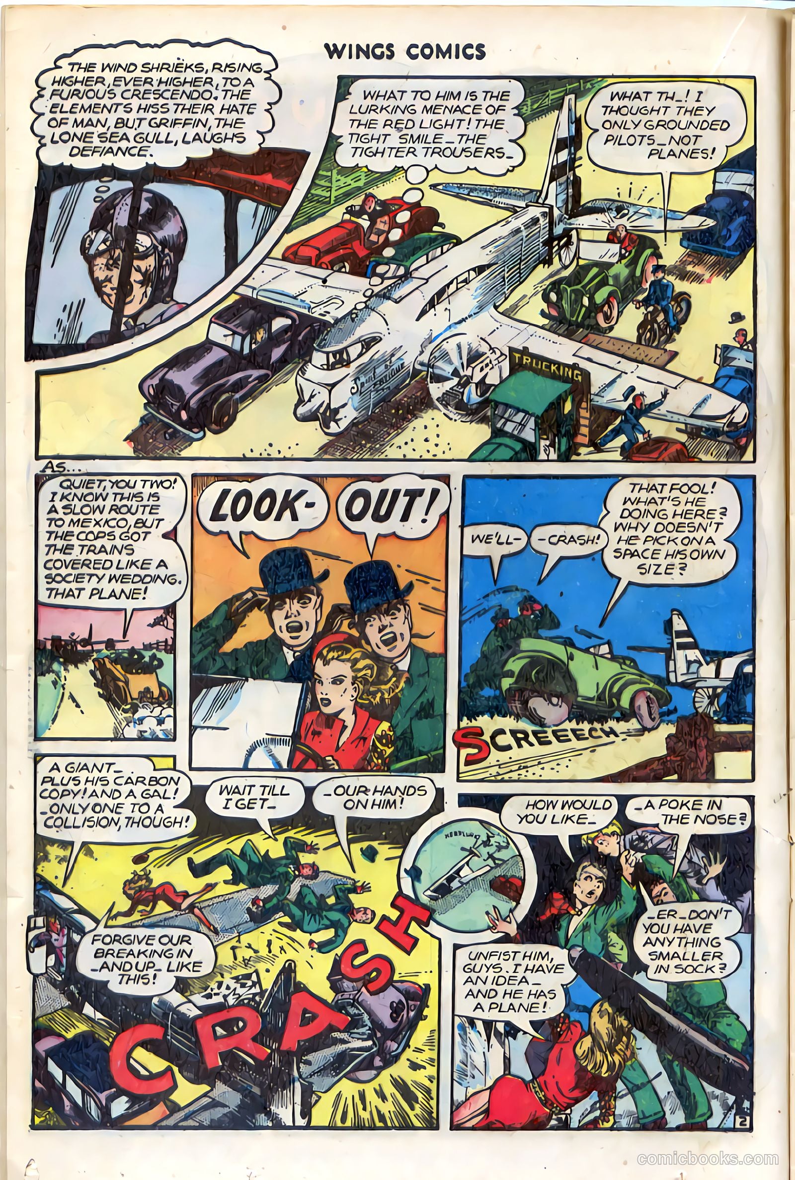Wings Comics #74 (1946) — page 20 of 52