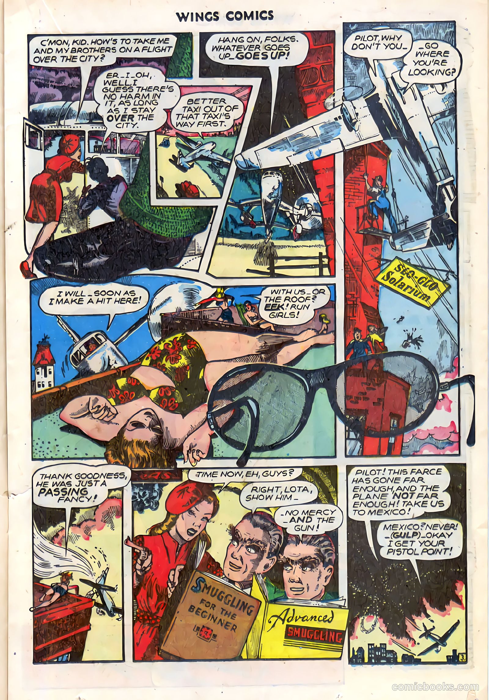 Wings Comics #74 (1946) — page 21 of 52