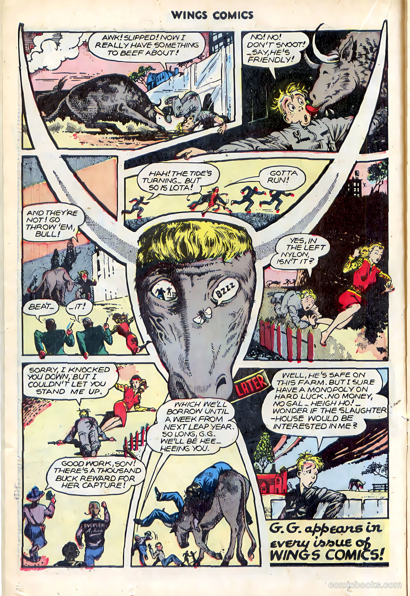 Wings Comics #74 (1946) — page 24 of 52