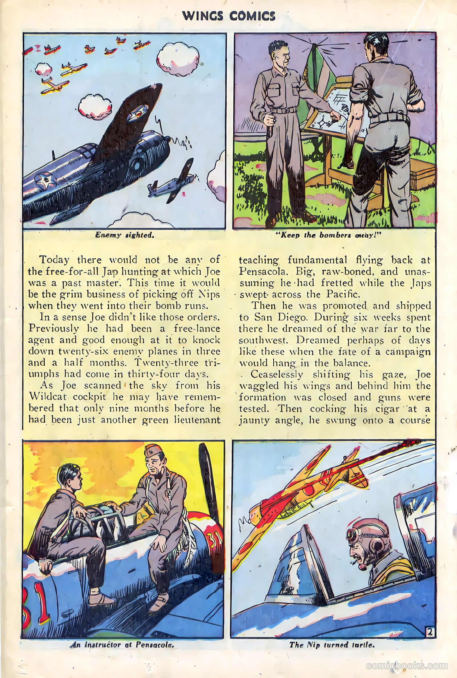 Wings Comics #74 (1946) — page 26 of 52