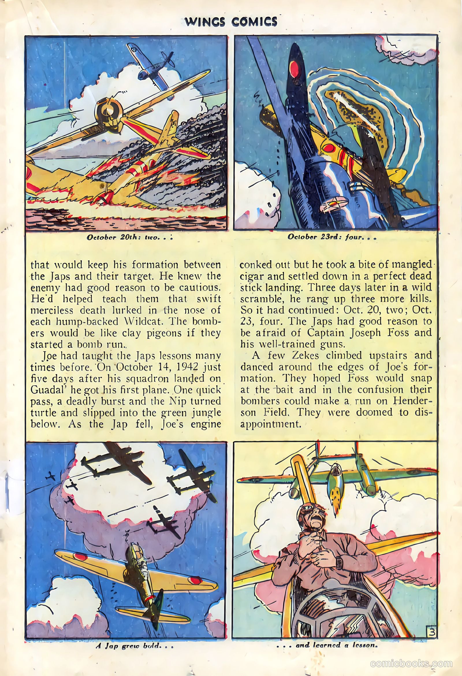 Wings Comics #74 (1946) — page 27 of 52