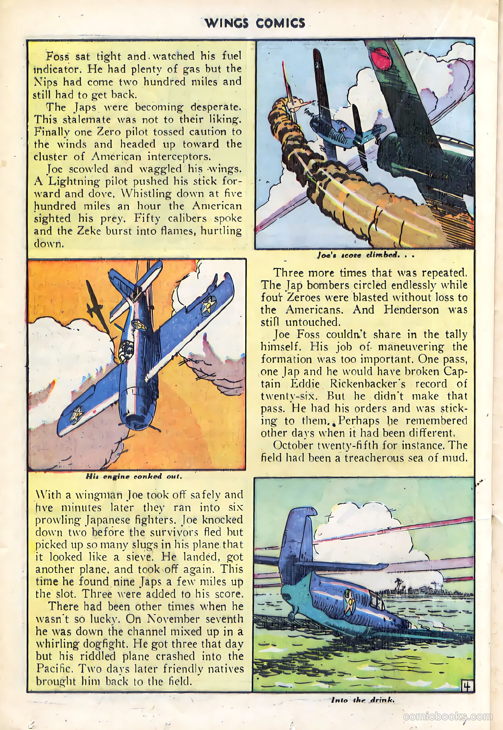 Wings Comics #74 (1946) — page 28 of 52