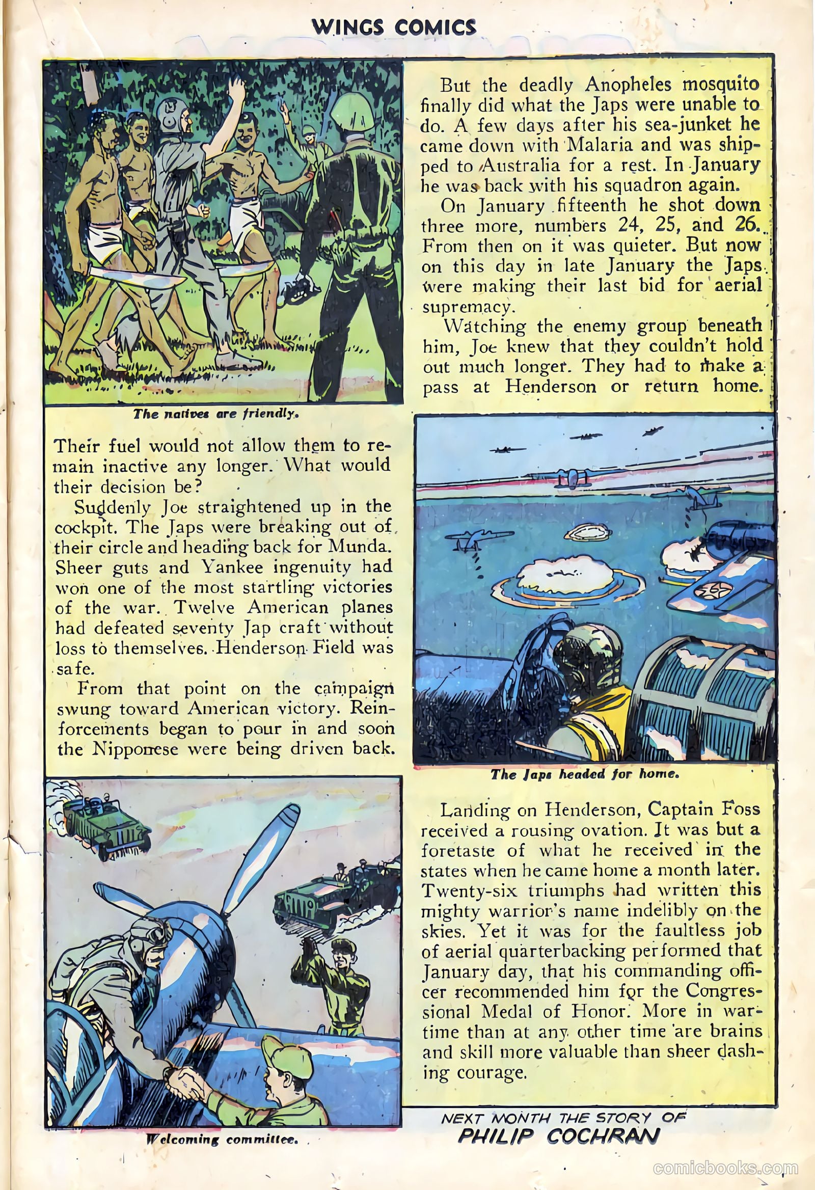 Wings Comics #74 (1946) — page 29 of 52