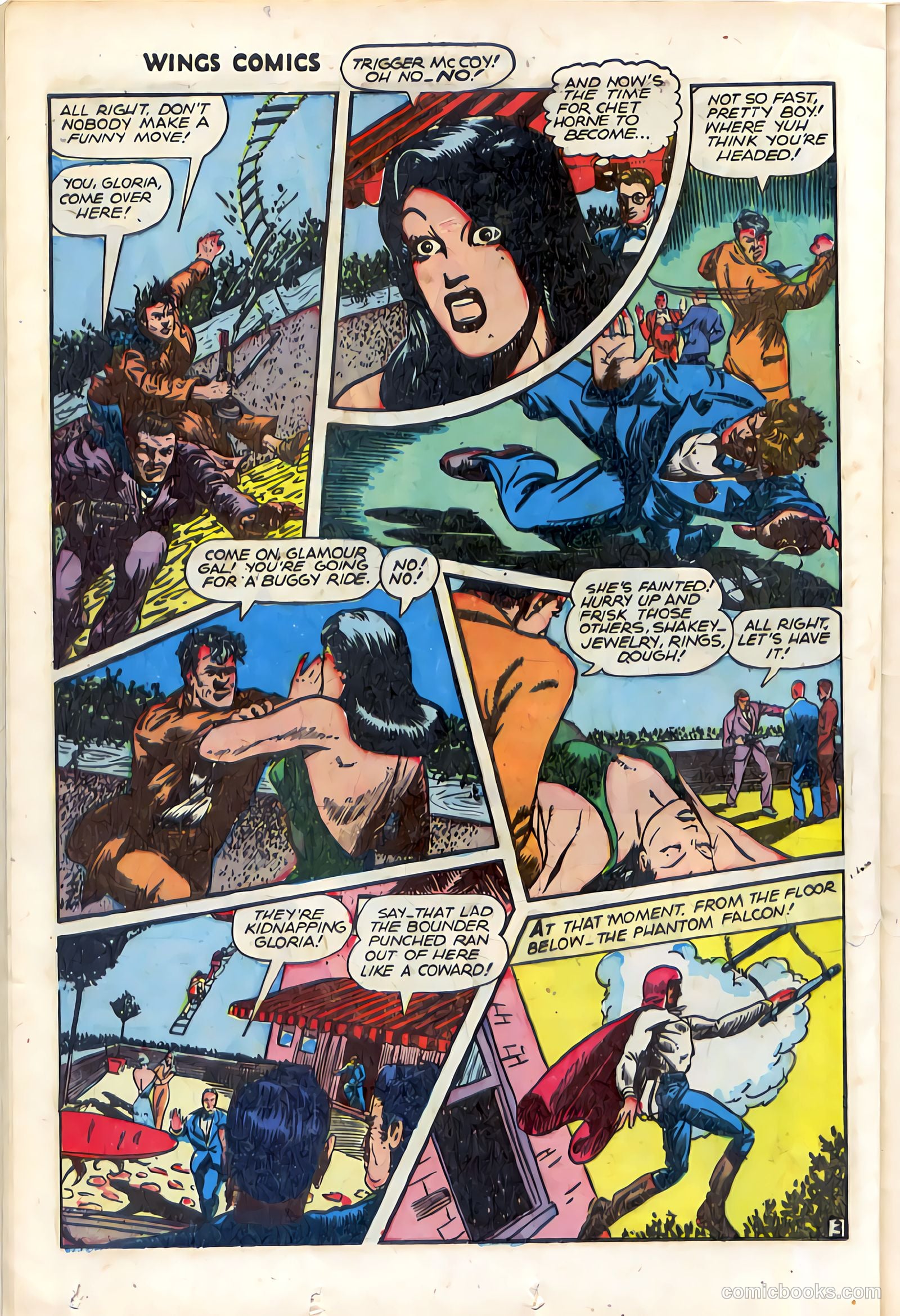 Wings Comics #74 (1946) — page 32 of 52