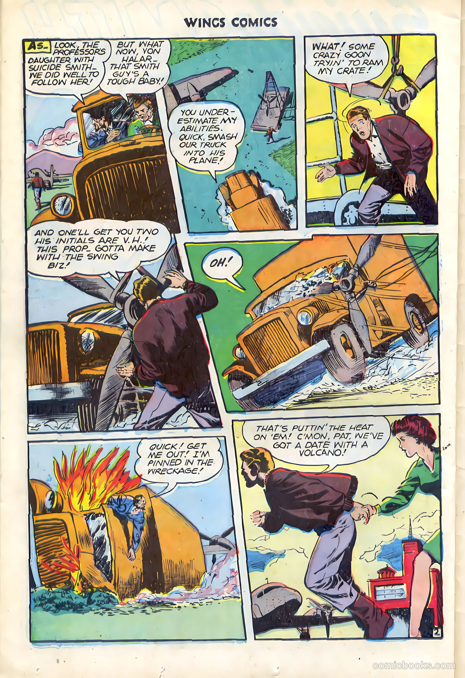 Wings Comics #74 (1946) — page 38 of 52