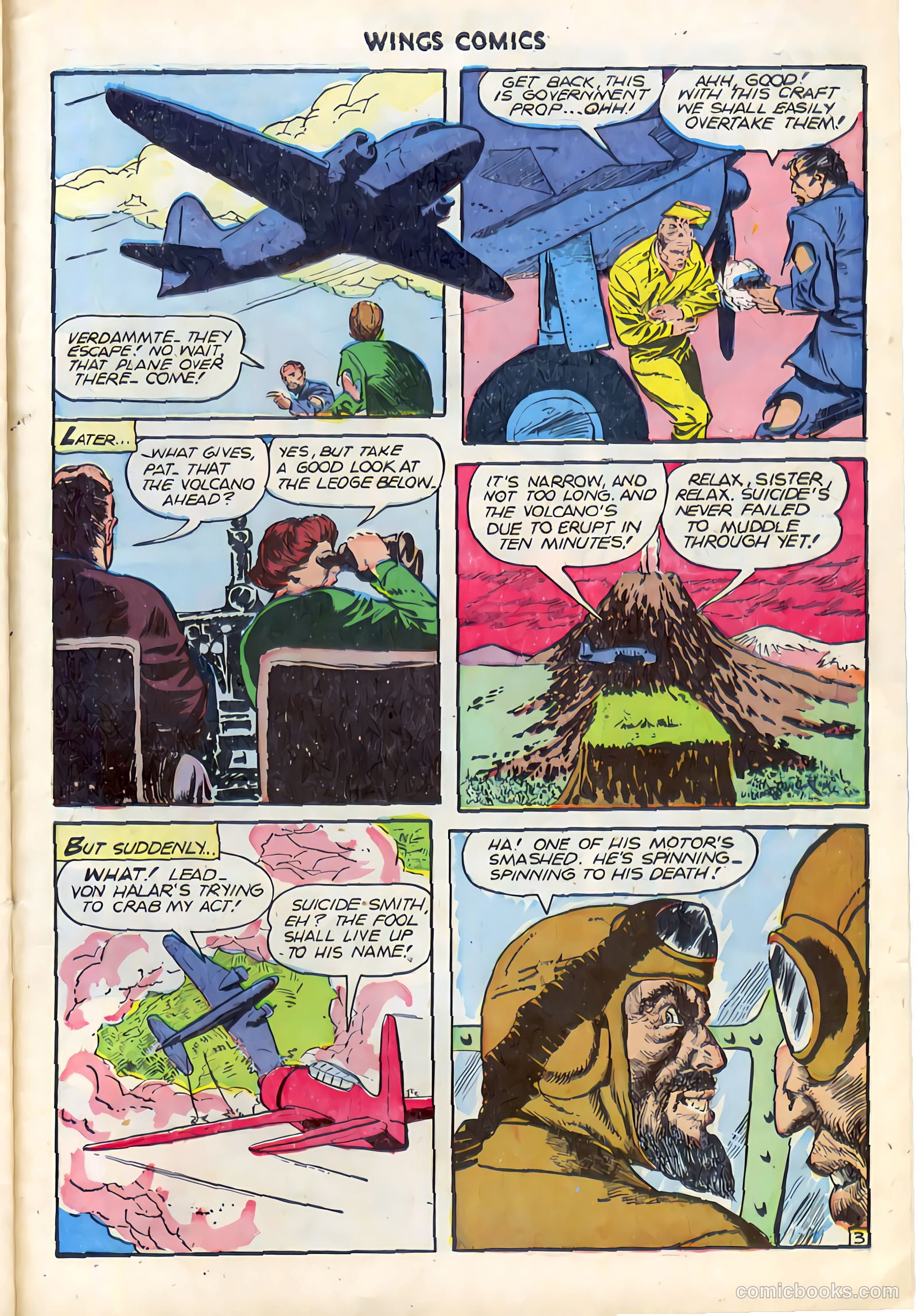 Wings Comics #74 (1946) — page 39 of 52