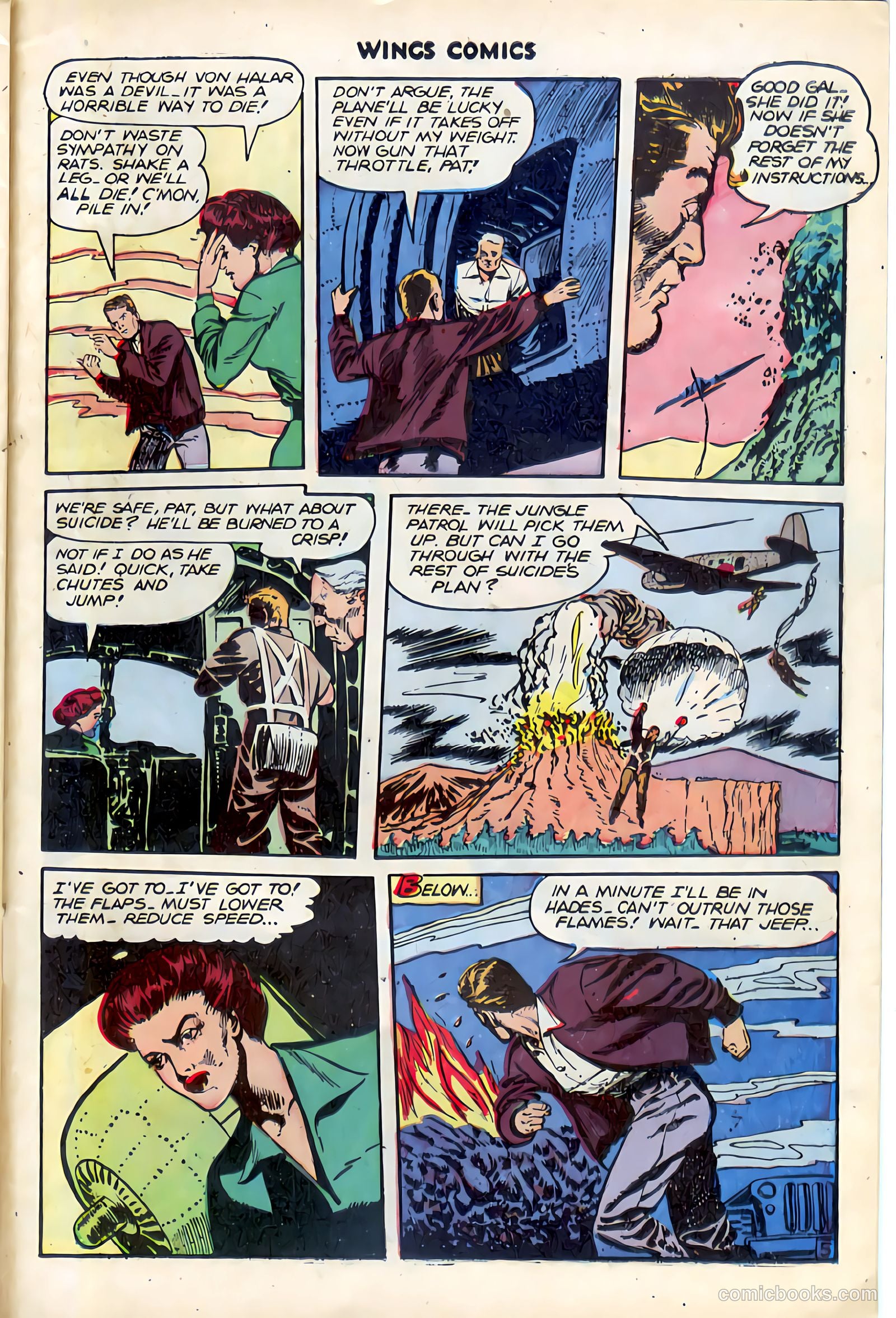 Wings Comics #74 (1946) — page 41 of 52