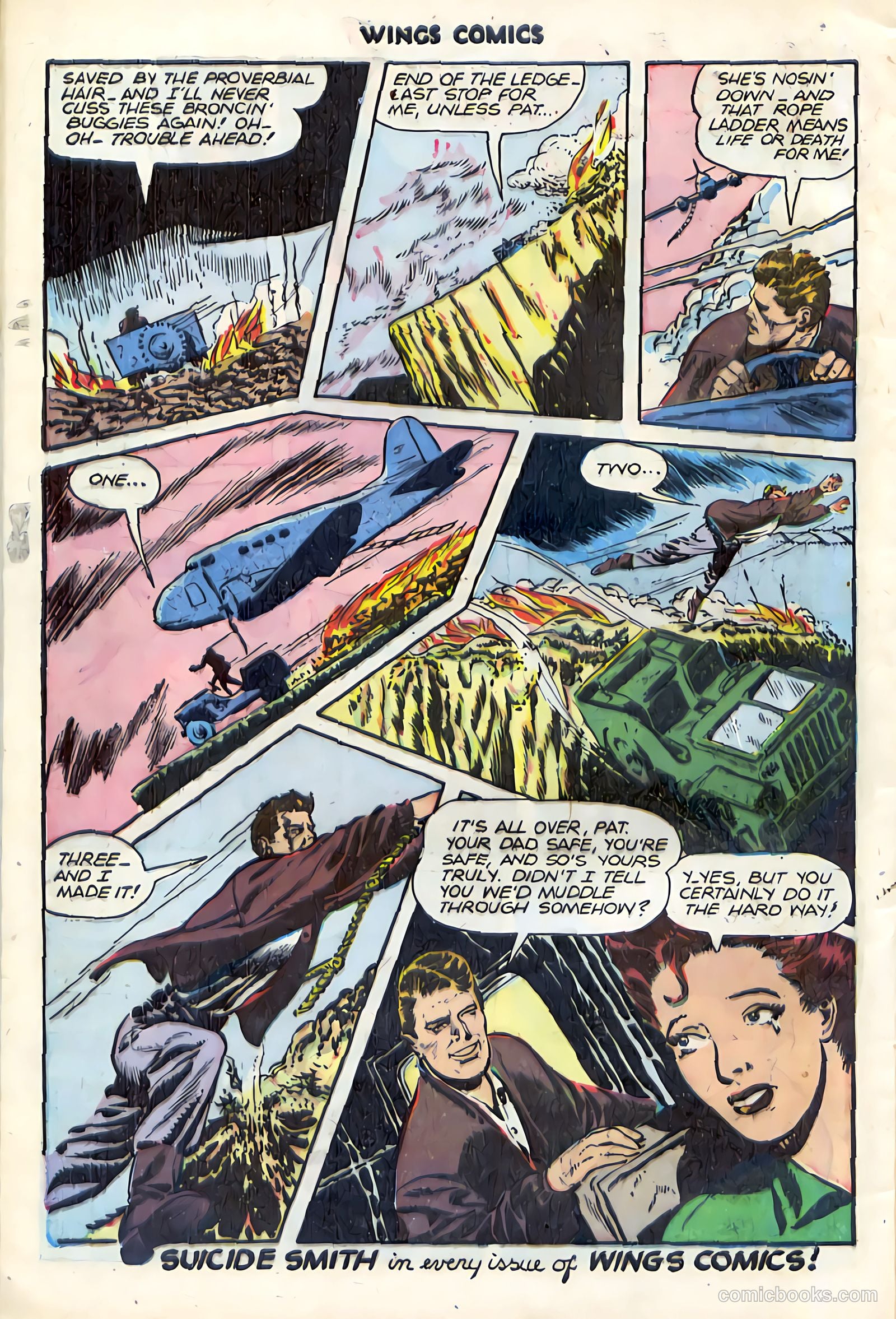 Wings Comics #74 (1946) — page 42 of 52