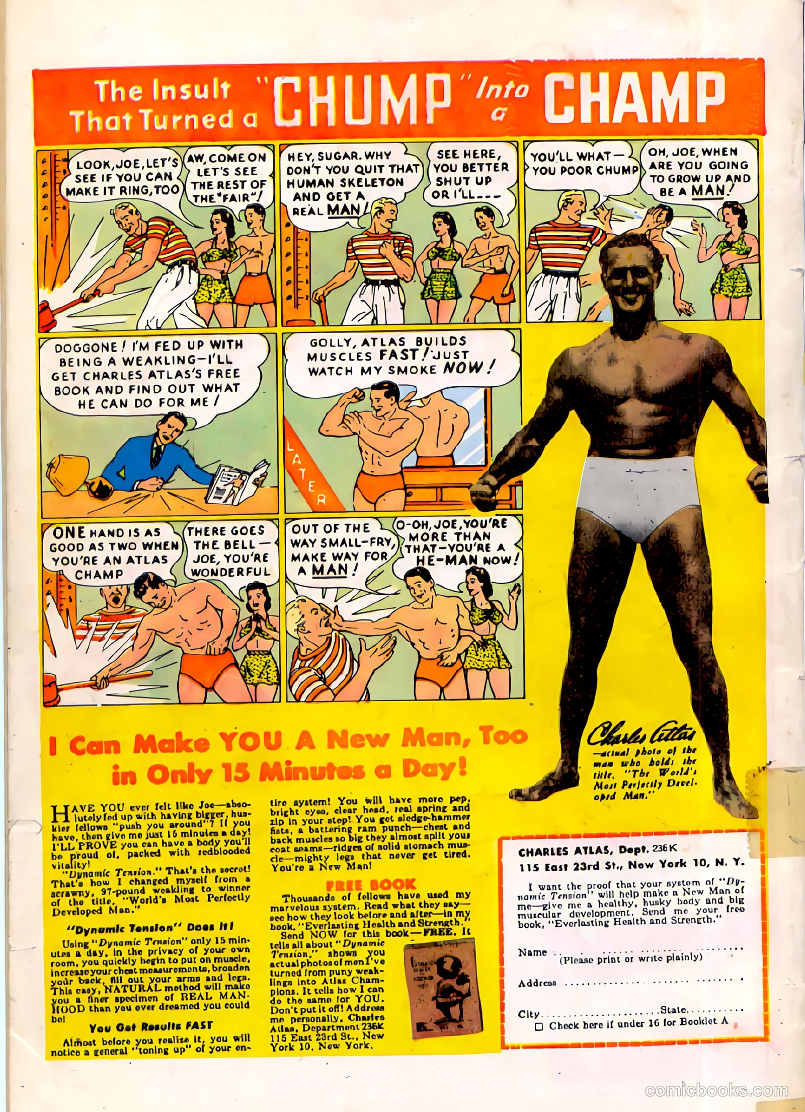 Wings Comics #74 (1946) — page 52 of 52
