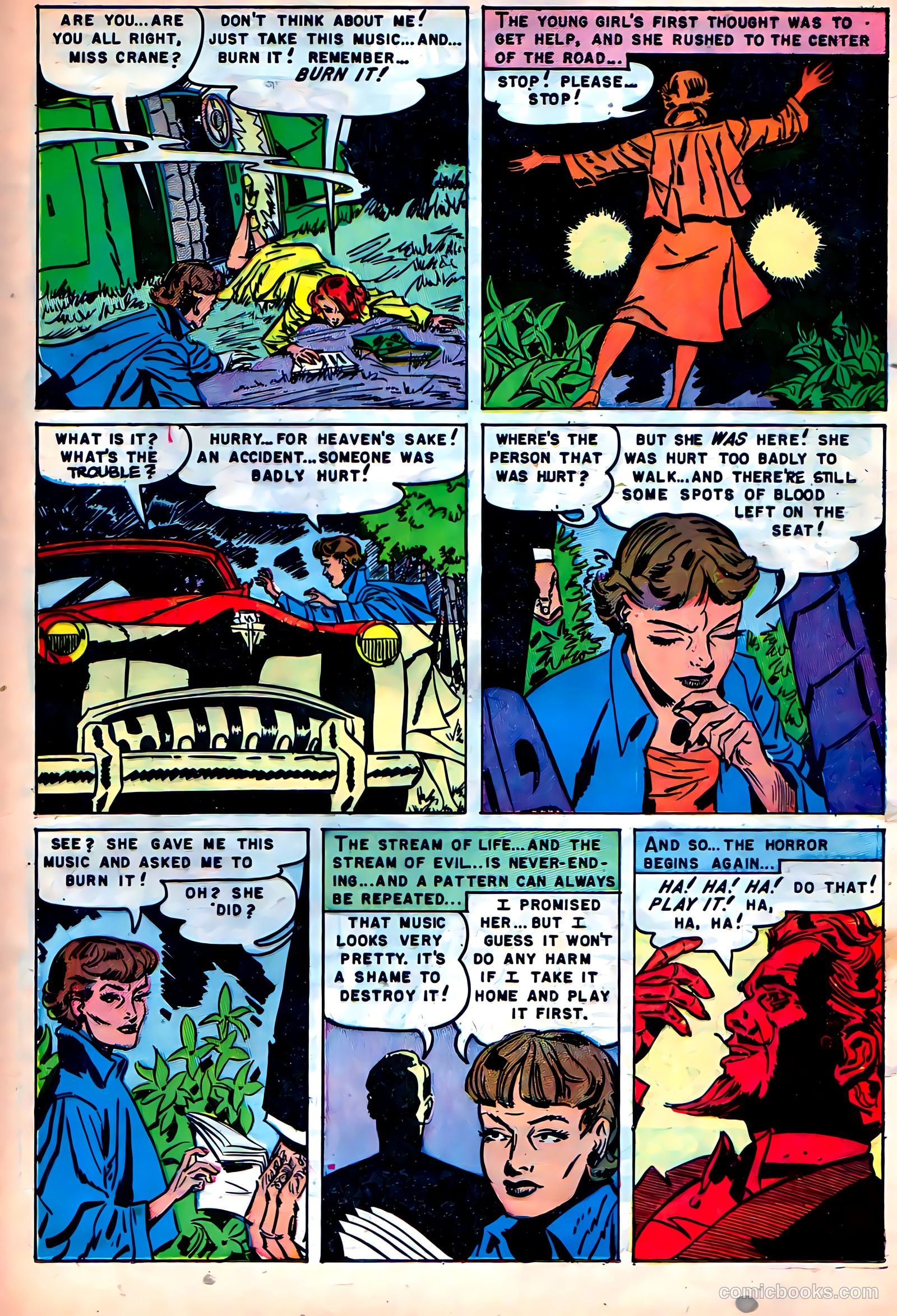 Witchcraft #1 (1952) — page 17 of 36