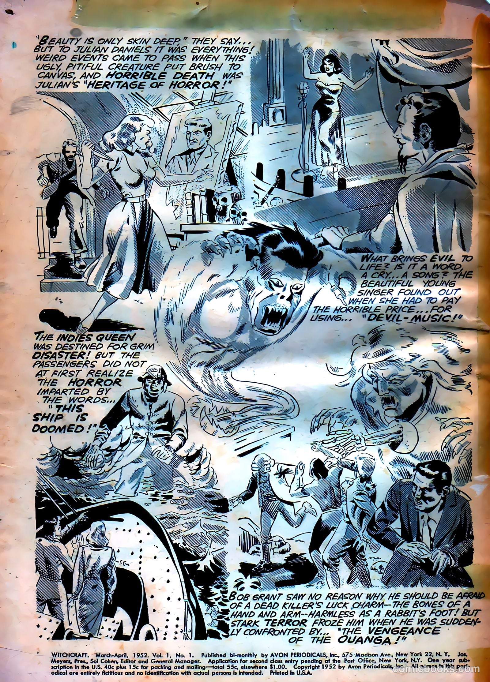 Witchcraft #6 (1953) — page 2 of 36
