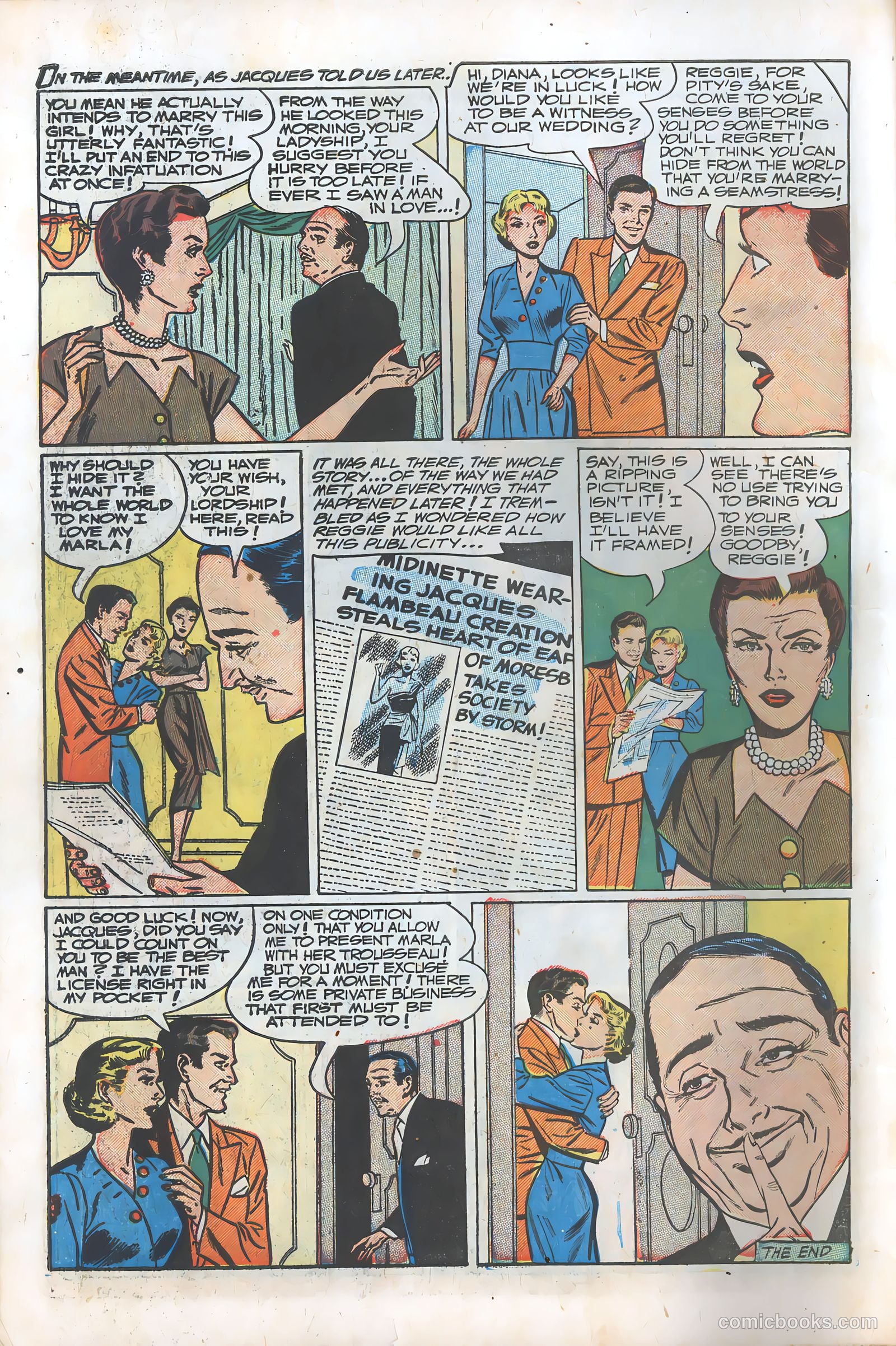 Women in Love #1 (1949) — page 18 of 100