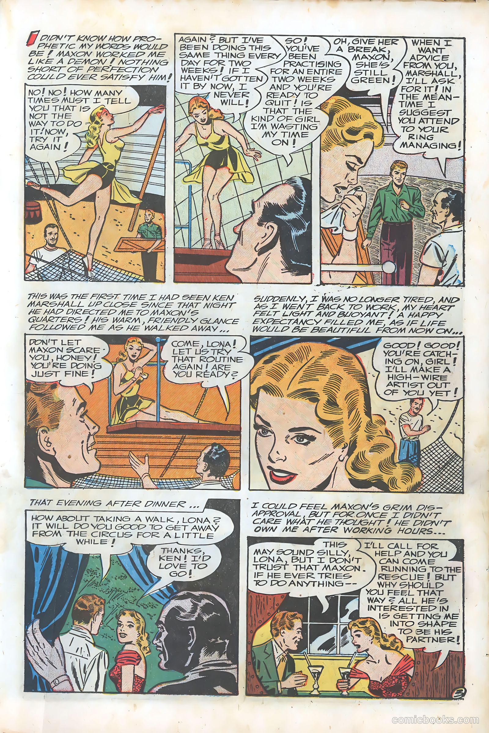 Women in Love #1 (1949) — page 29 of 100
