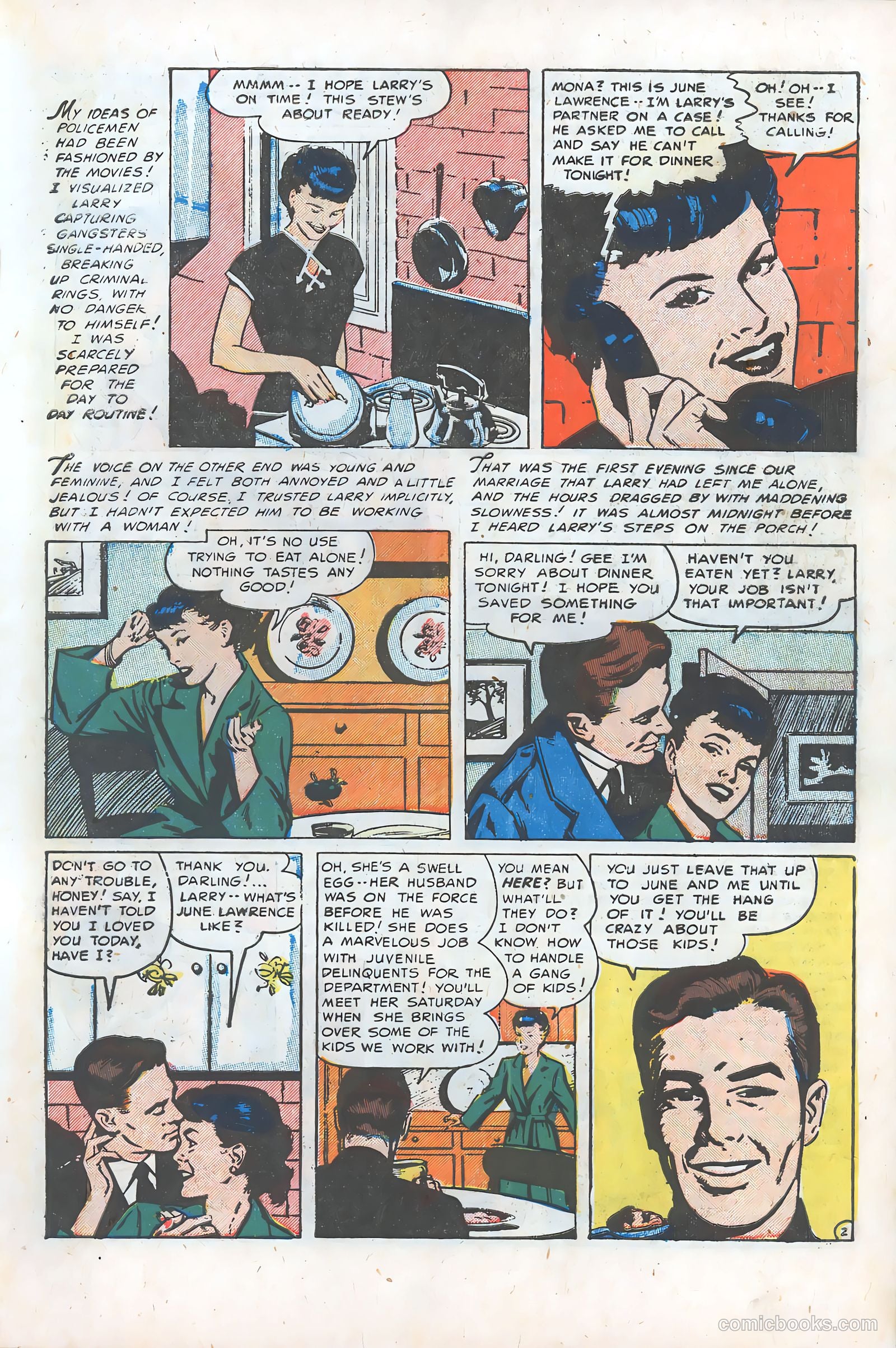 Women in Love #1 (1949) — page 39 of 100
