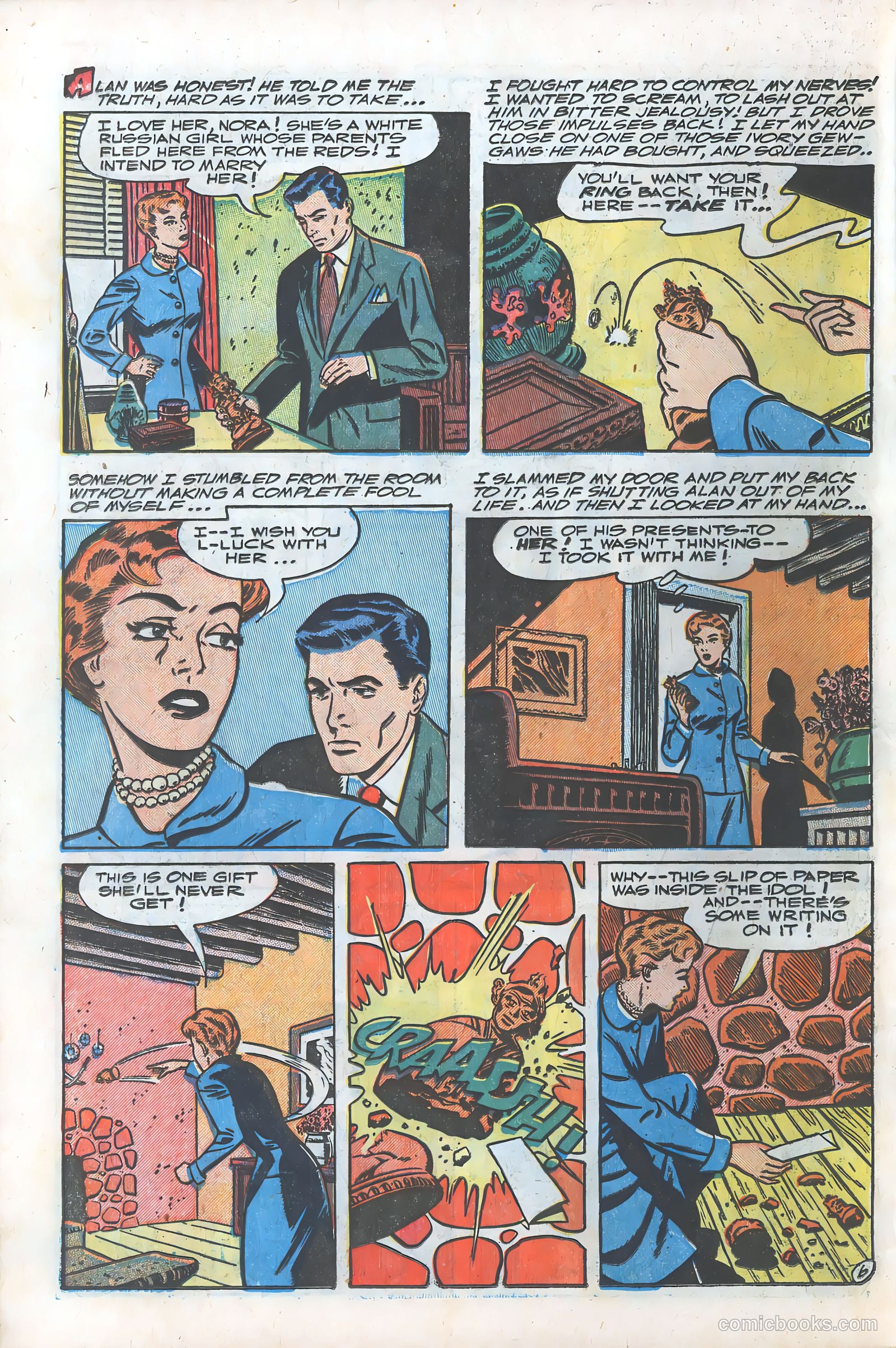 Women in Love #1 (1949) — page 58 of 100