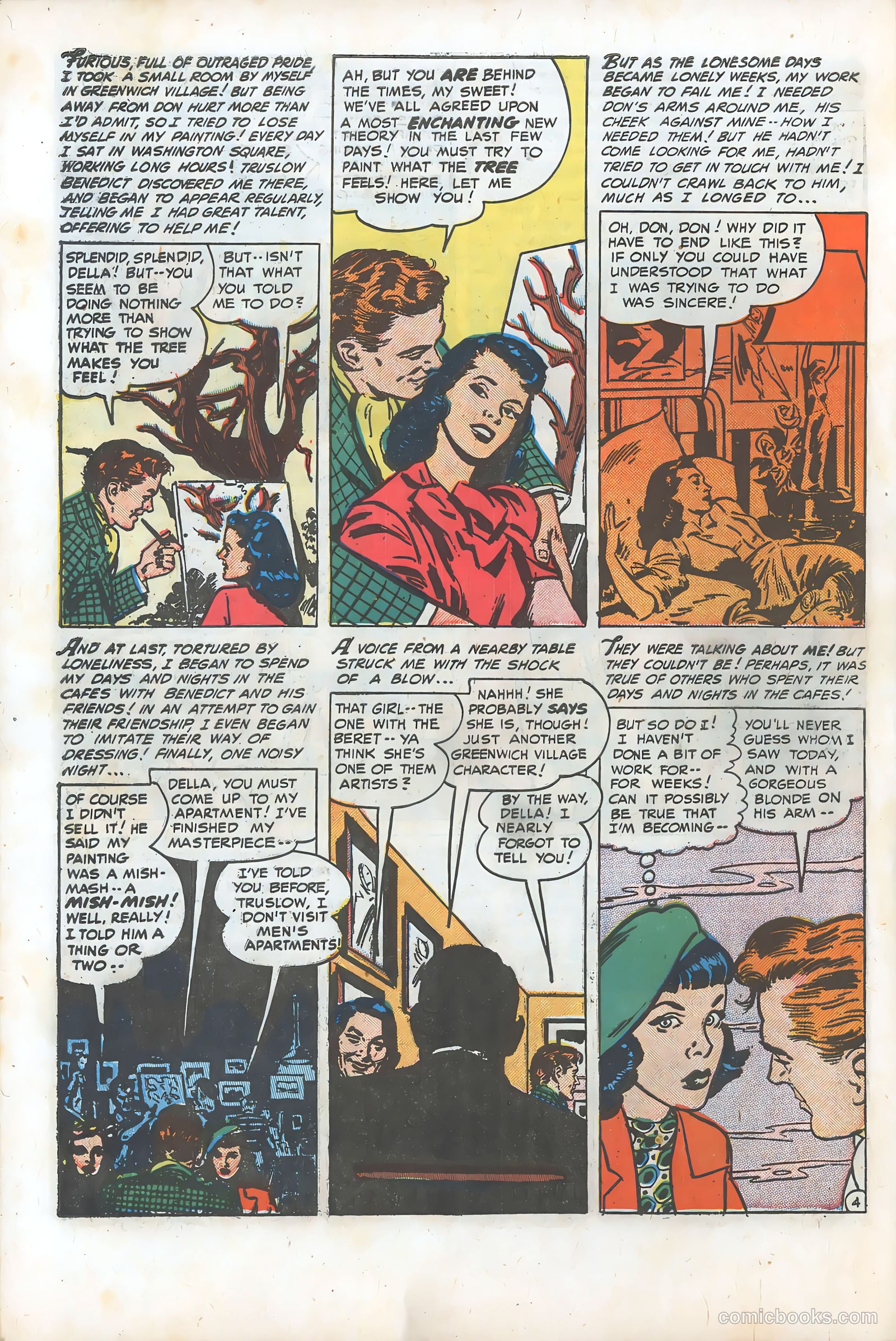 Women in Love #1 (1949) — page 90 of 100