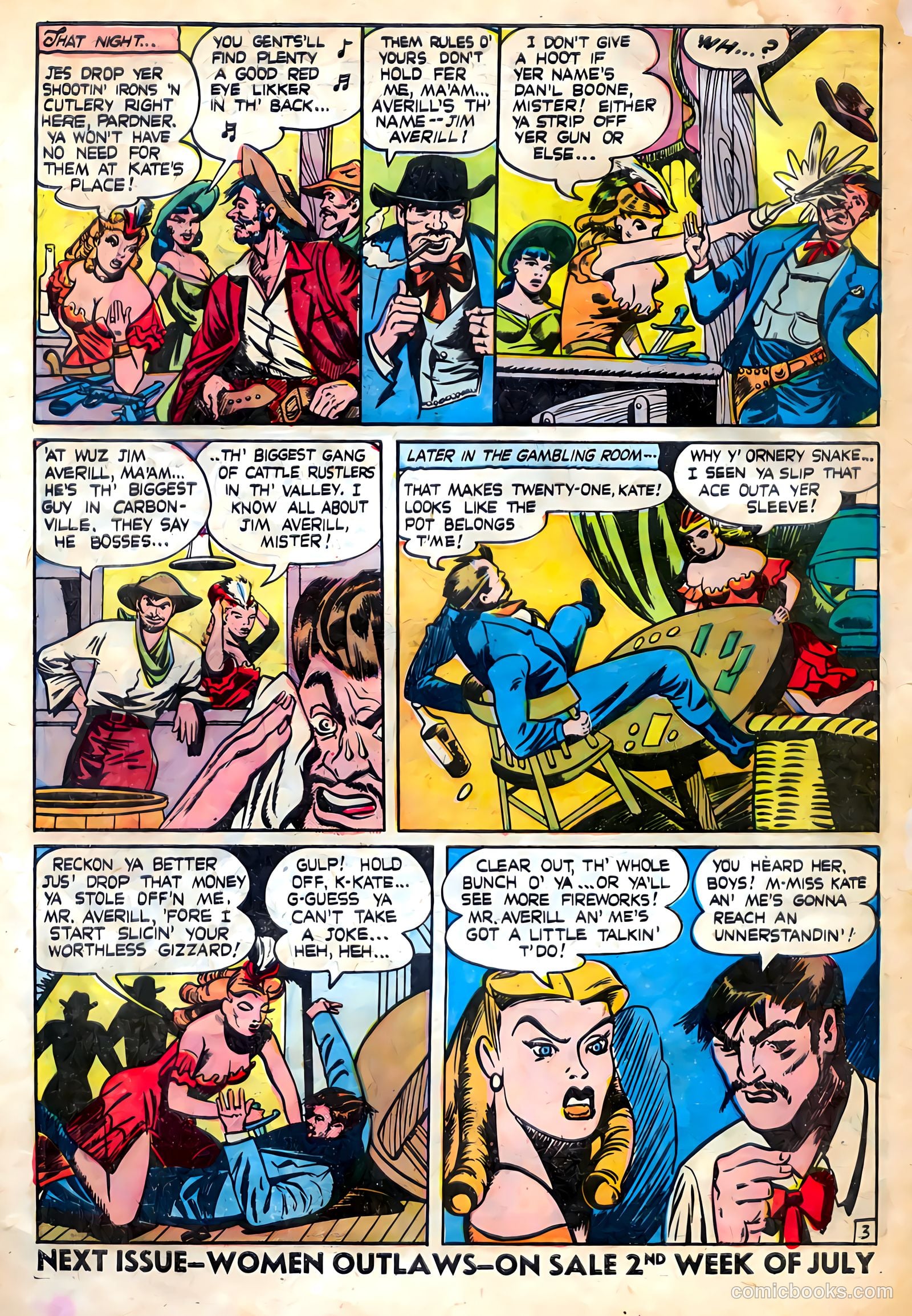 Women Outlaws #1 (1948) — page 4 of 36