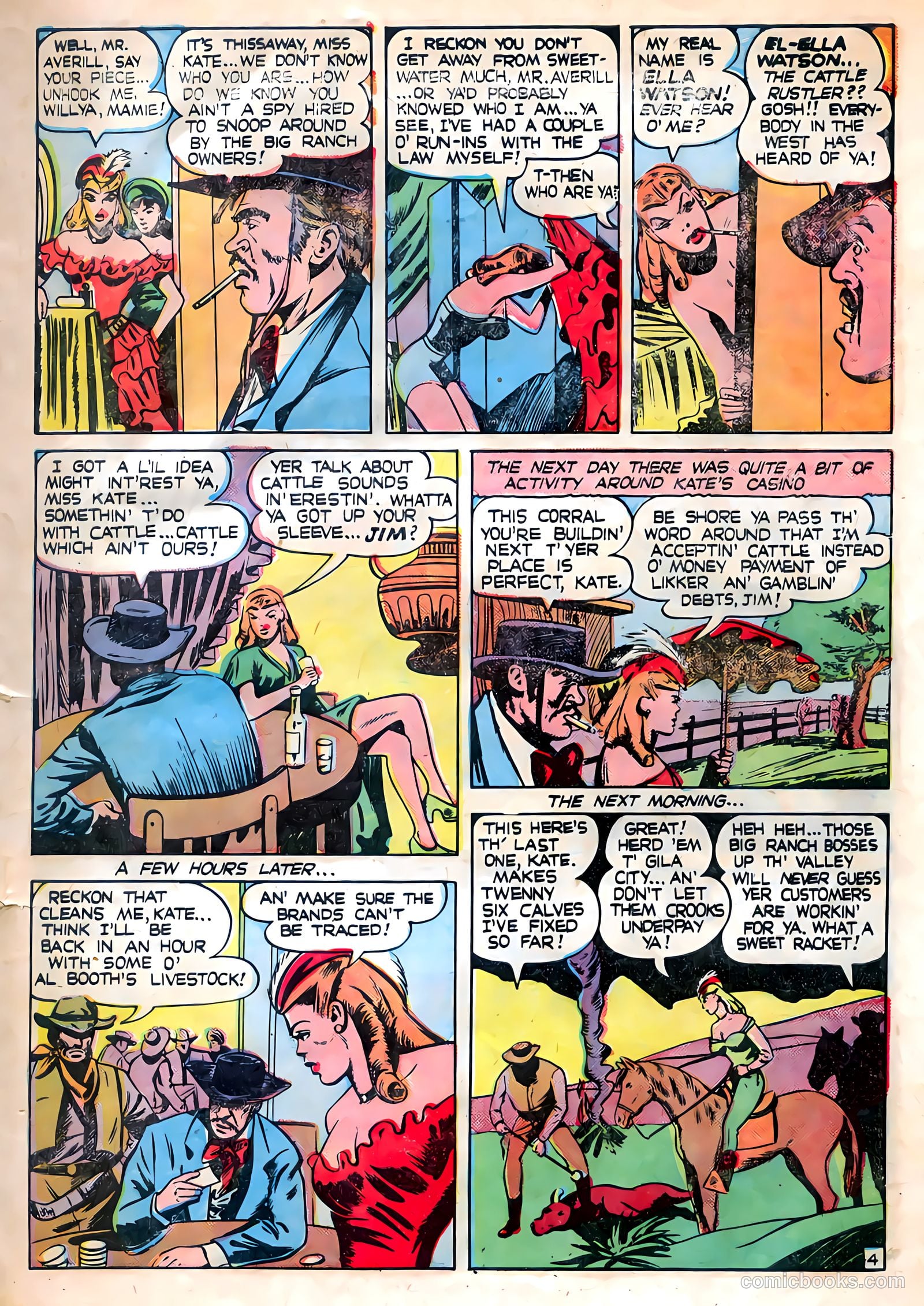 Women Outlaws #1 (1948) — page 5 of 36