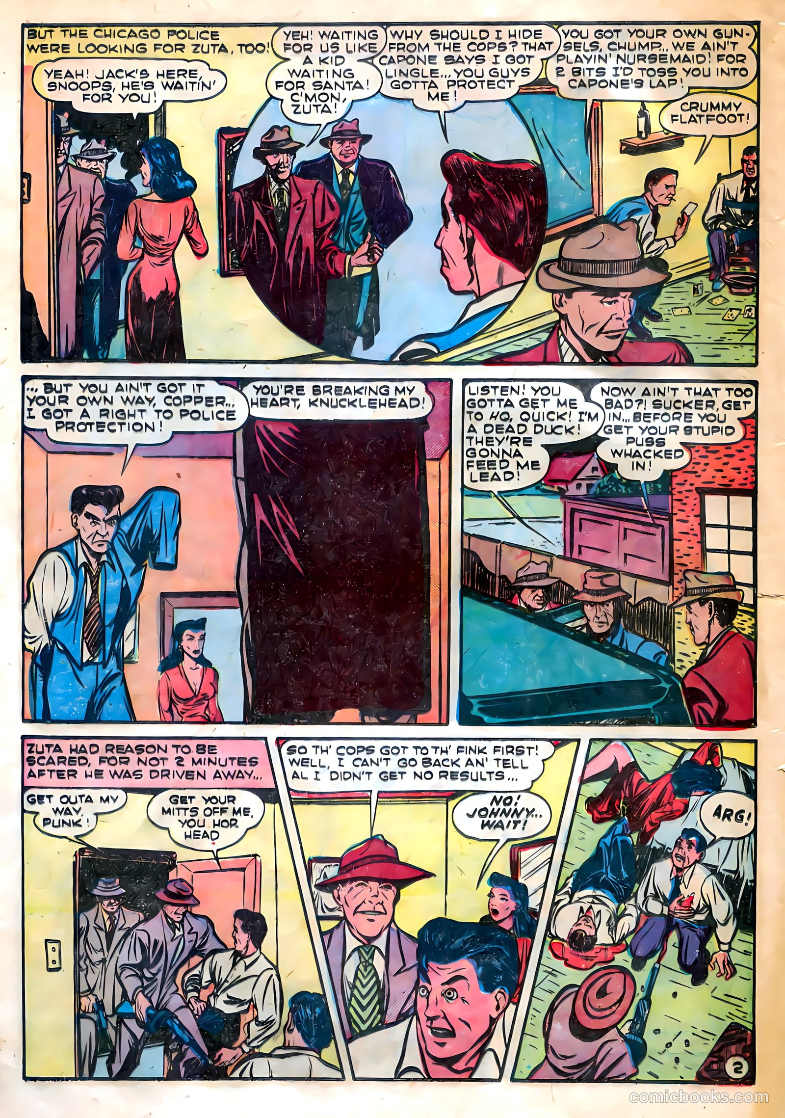 Women Outlaws #1 (1948) — page 12 of 36