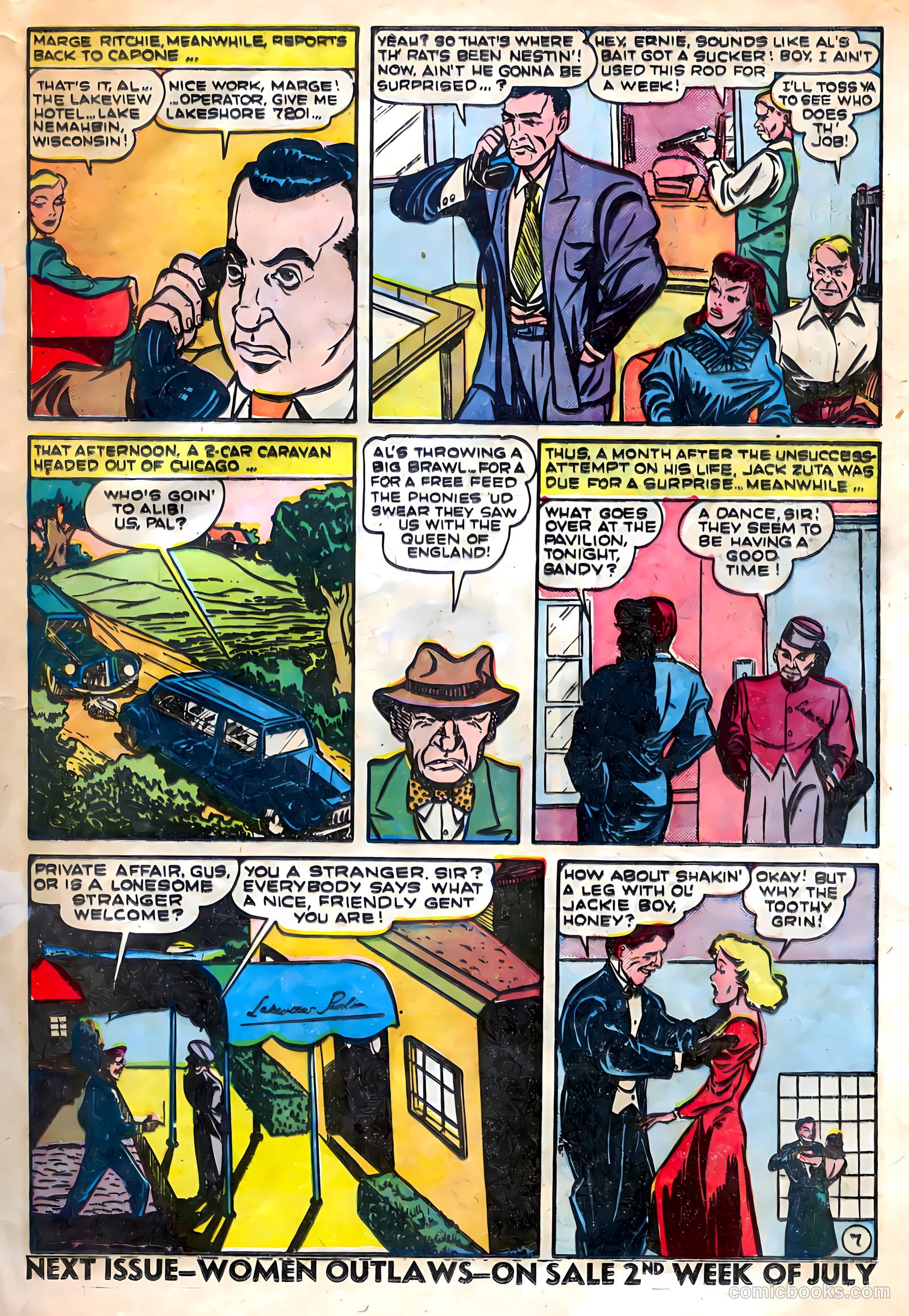 Women Outlaws #1 (1948) — page 17 of 36