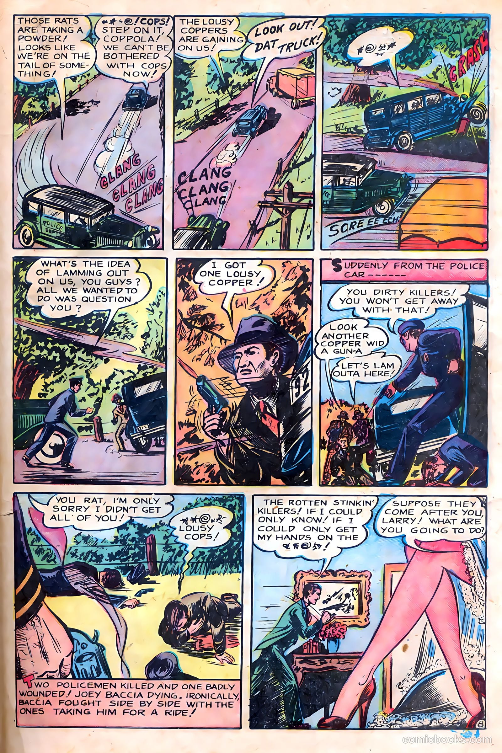 Women Outlaws #1 (1948) — page 31 of 36