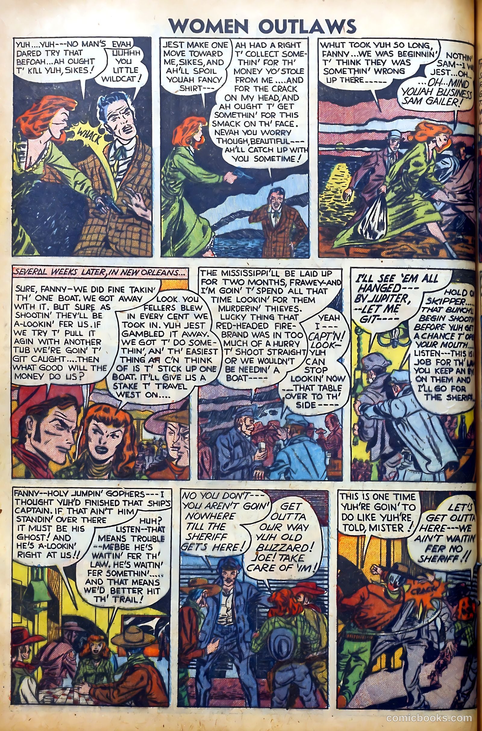 Women Outlaws #5 (1949) — page 6 of 36