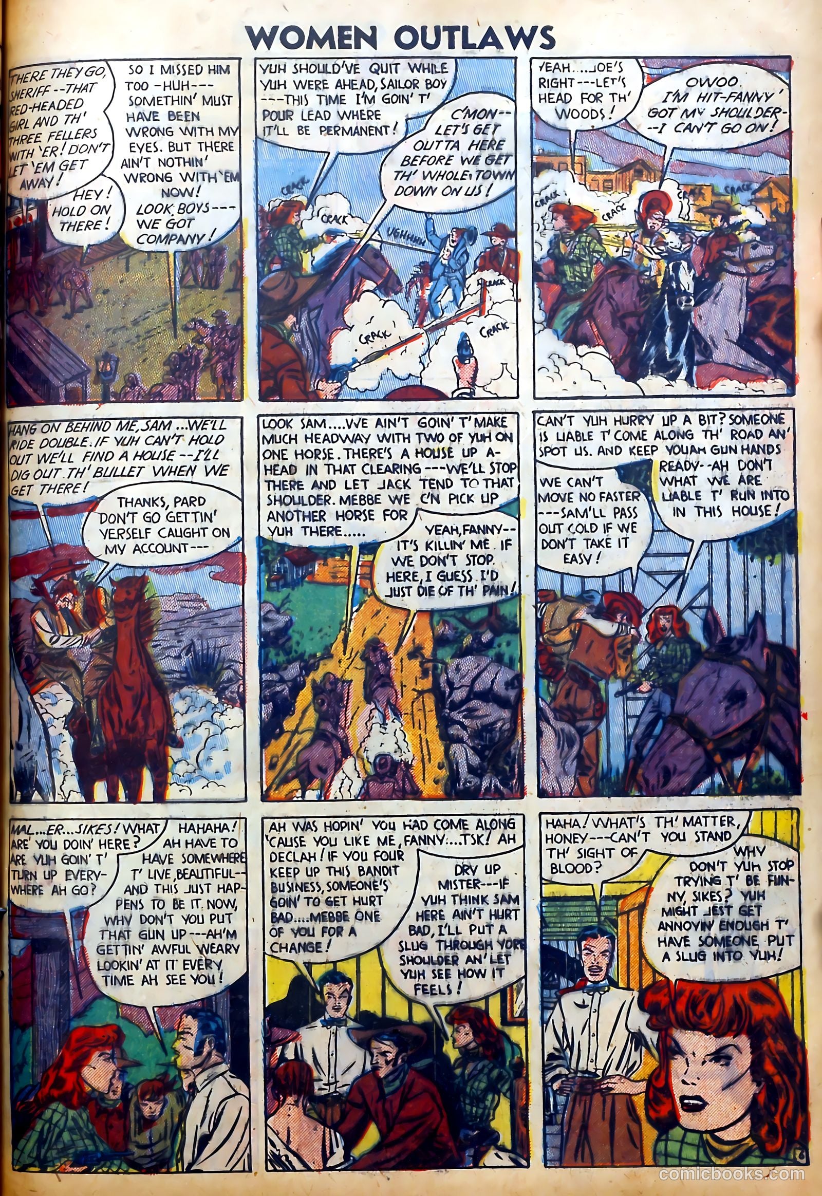 Women Outlaws #5 (1949) — page 7 of 36