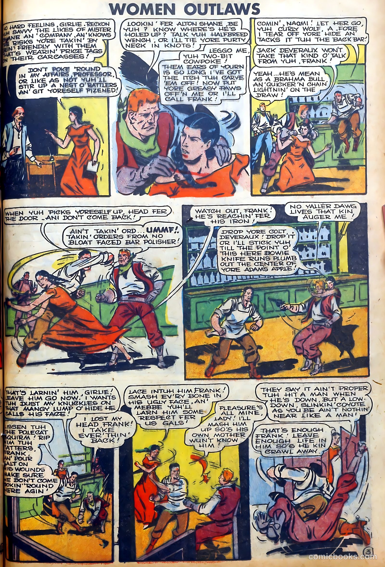 Women Outlaws #5 (1949) — page 15 of 36