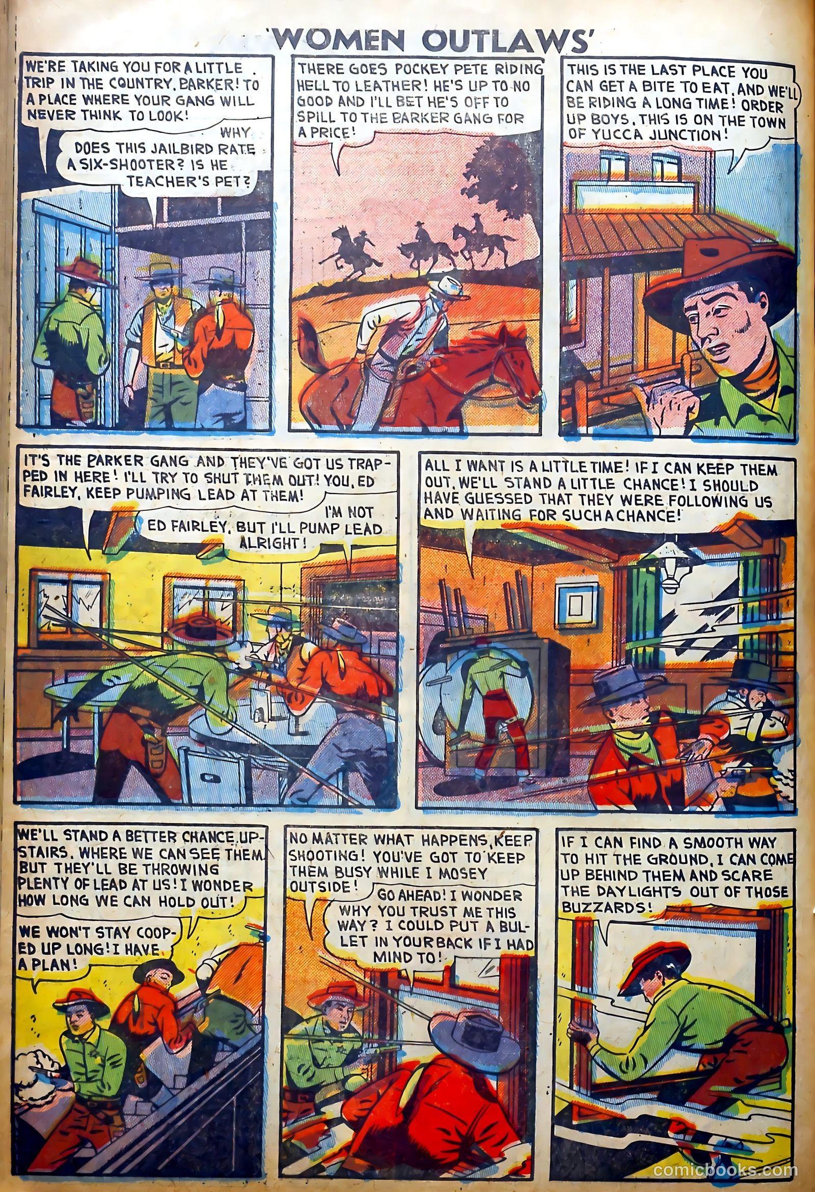 Women Outlaws #5 (1949) — page 28 of 36