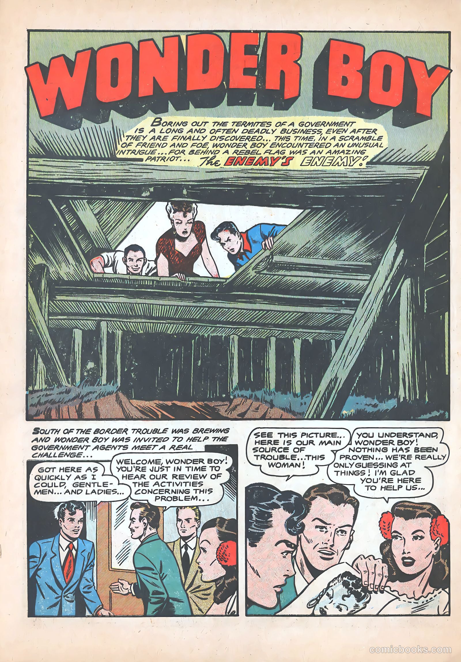 Wonder Boy #17 (1955, Farrell) — page 4 of 36