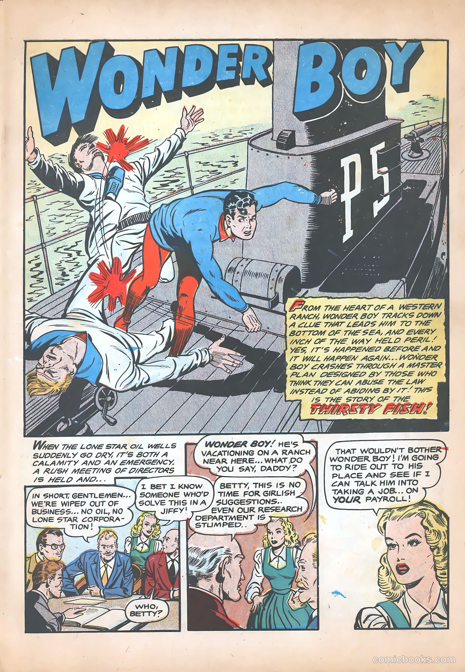 Wonder Boy #17 (1955, Farrell) — page 29 of 36