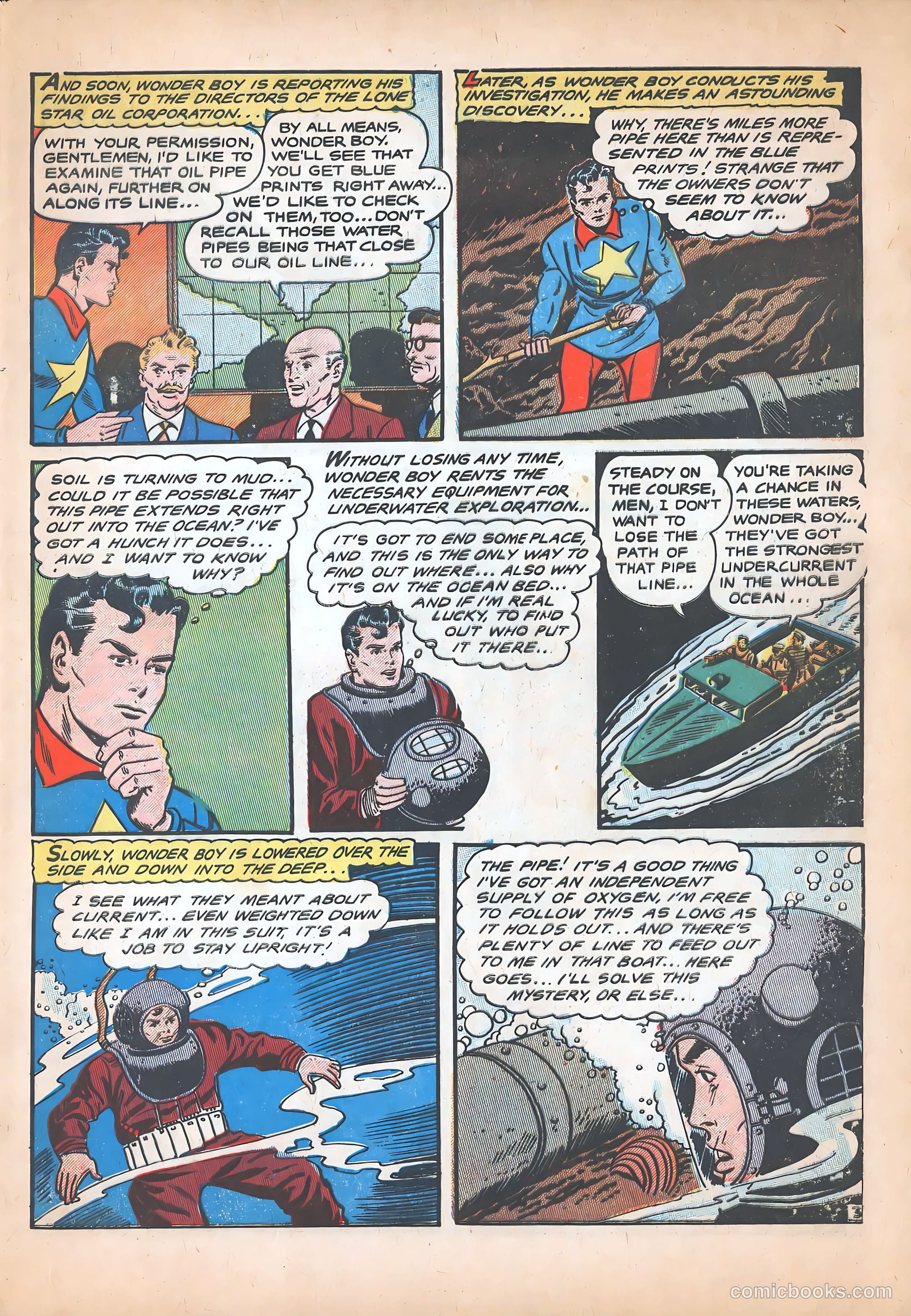 Wonder Boy #17 (1955, Farrell) — page 31 of 36