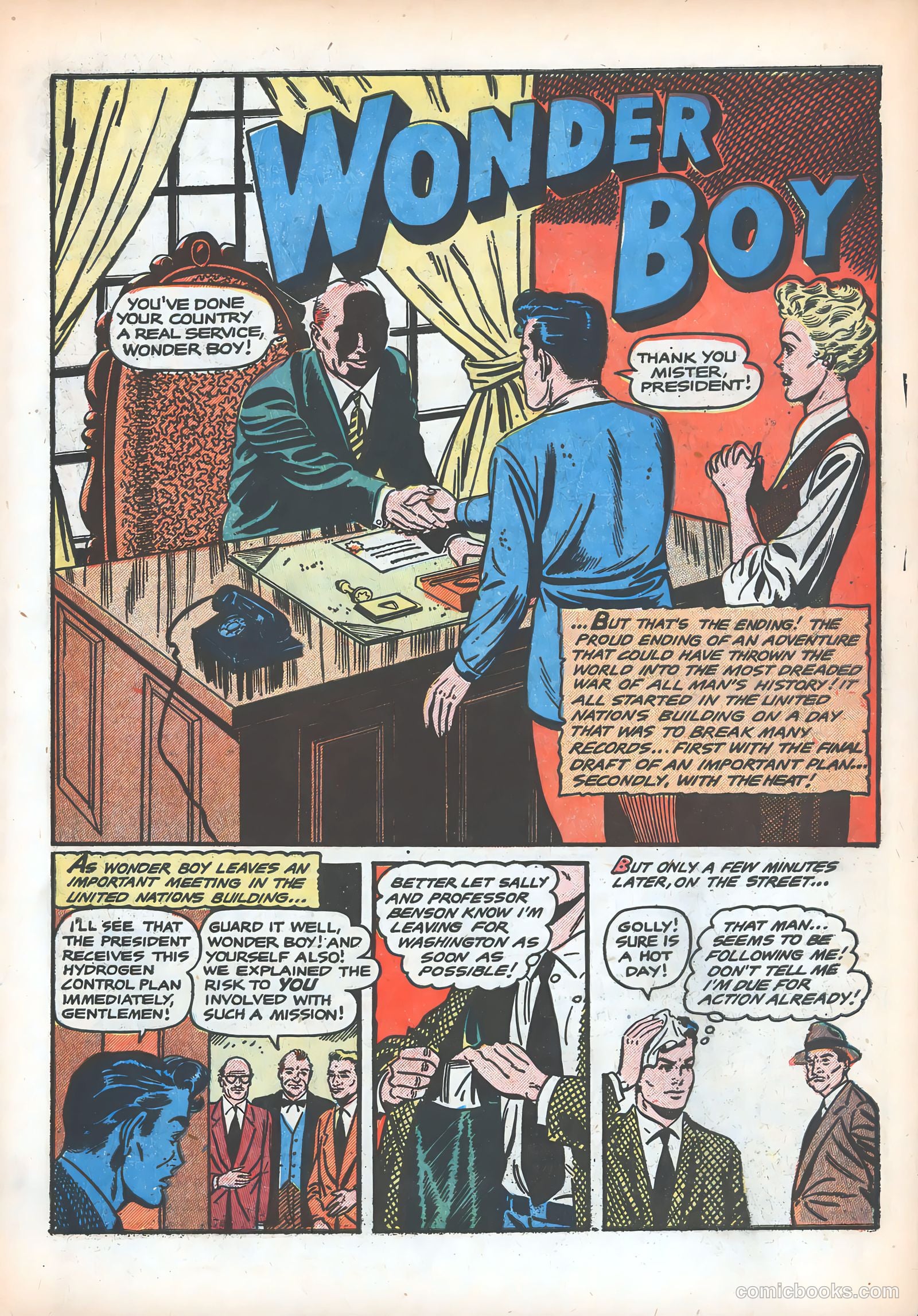 Wonder Boy #18 (1955, Farrell) — page 3 of 36