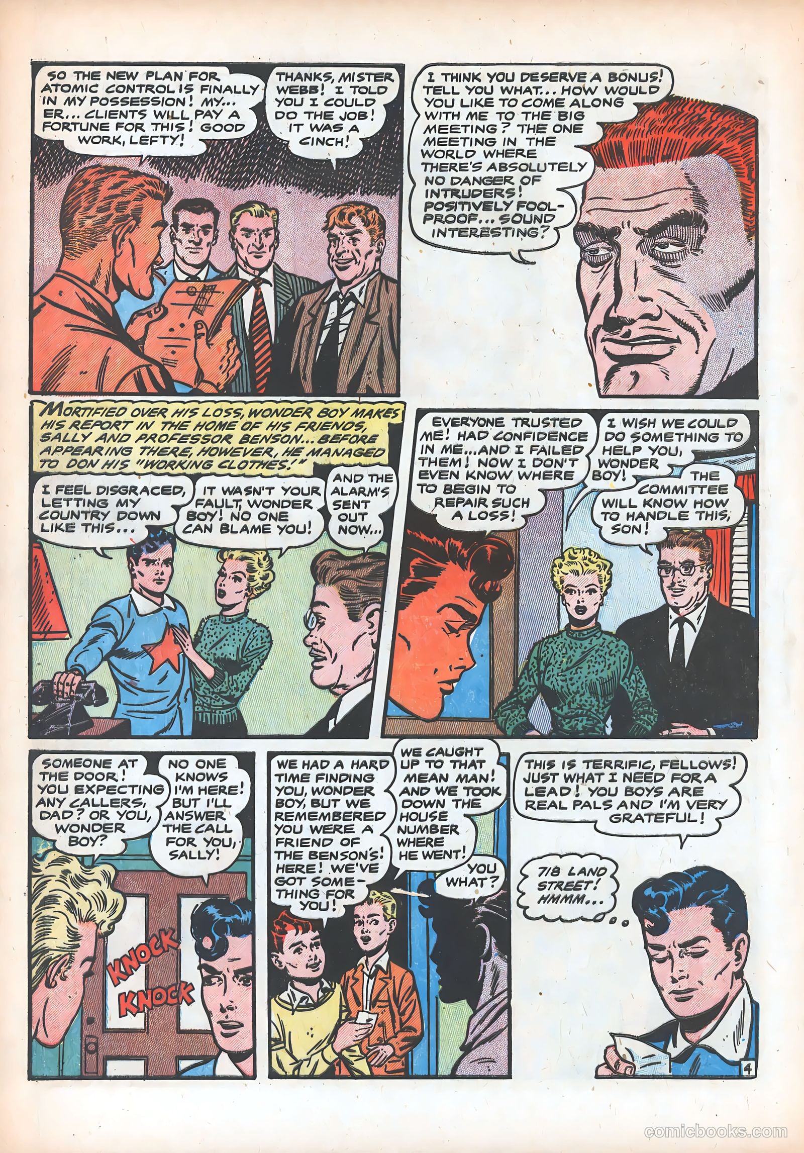 Wonder Boy #18 (1955, Farrell) — page 6 of 36