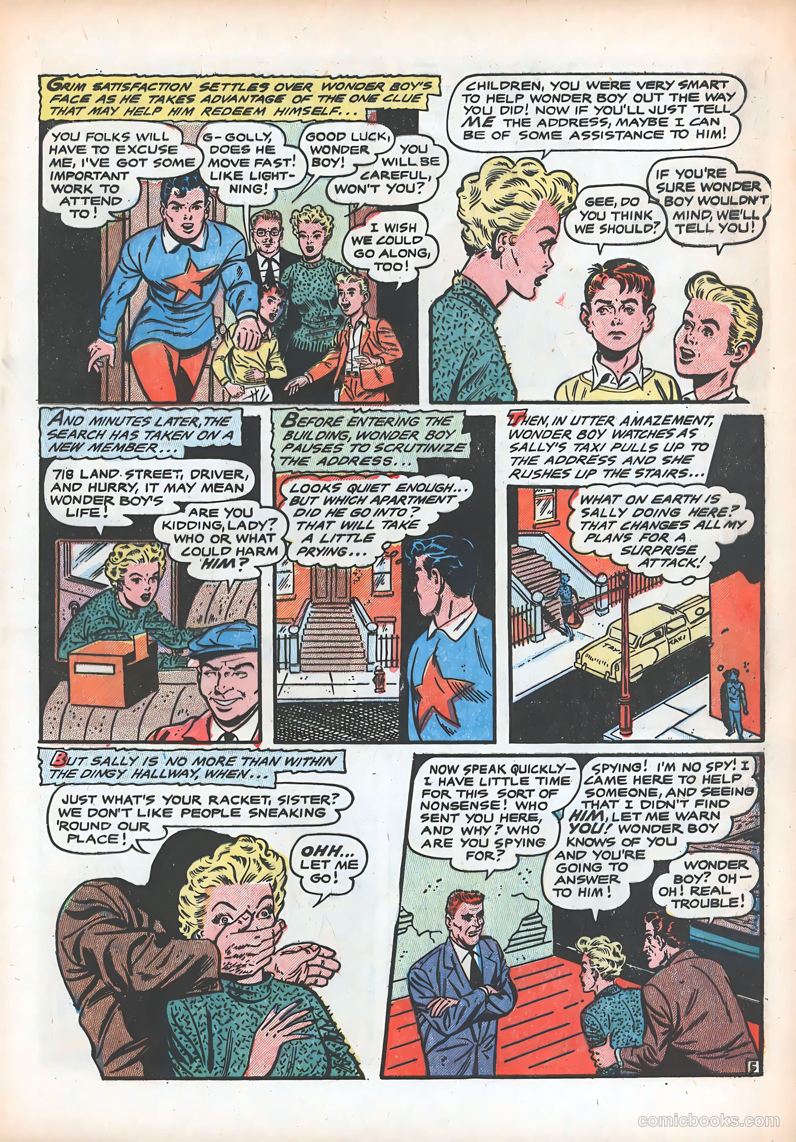 Wonder Boy #18 (1955, Farrell) — page 7 of 36