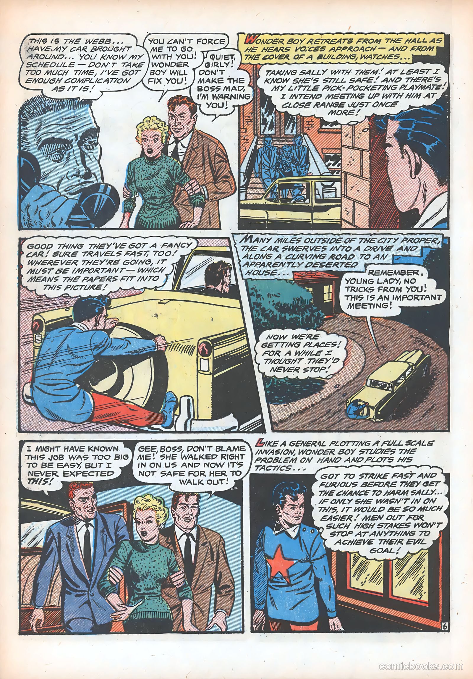 Wonder Boy #18 (1955, Farrell) — page 8 of 36
