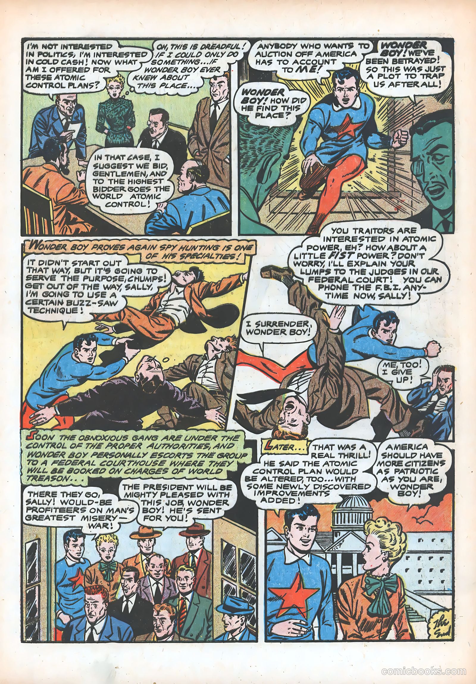 Wonder Boy #18 (1955, Farrell) — page 9 of 36
