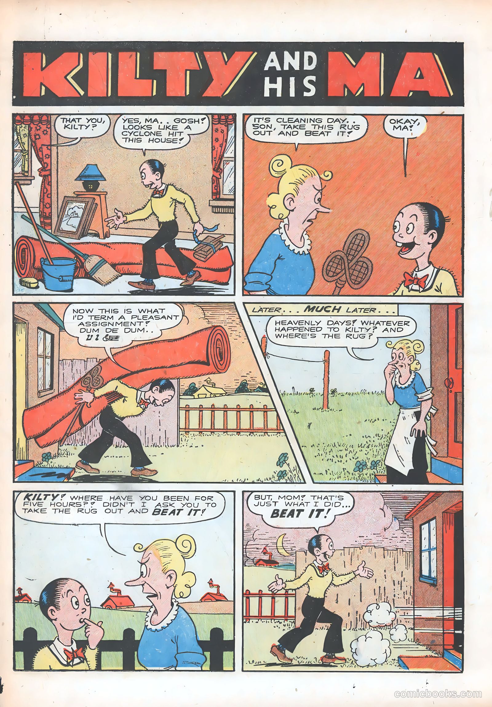 Wonder Boy #18 (1955, Farrell) — page 18 of 36