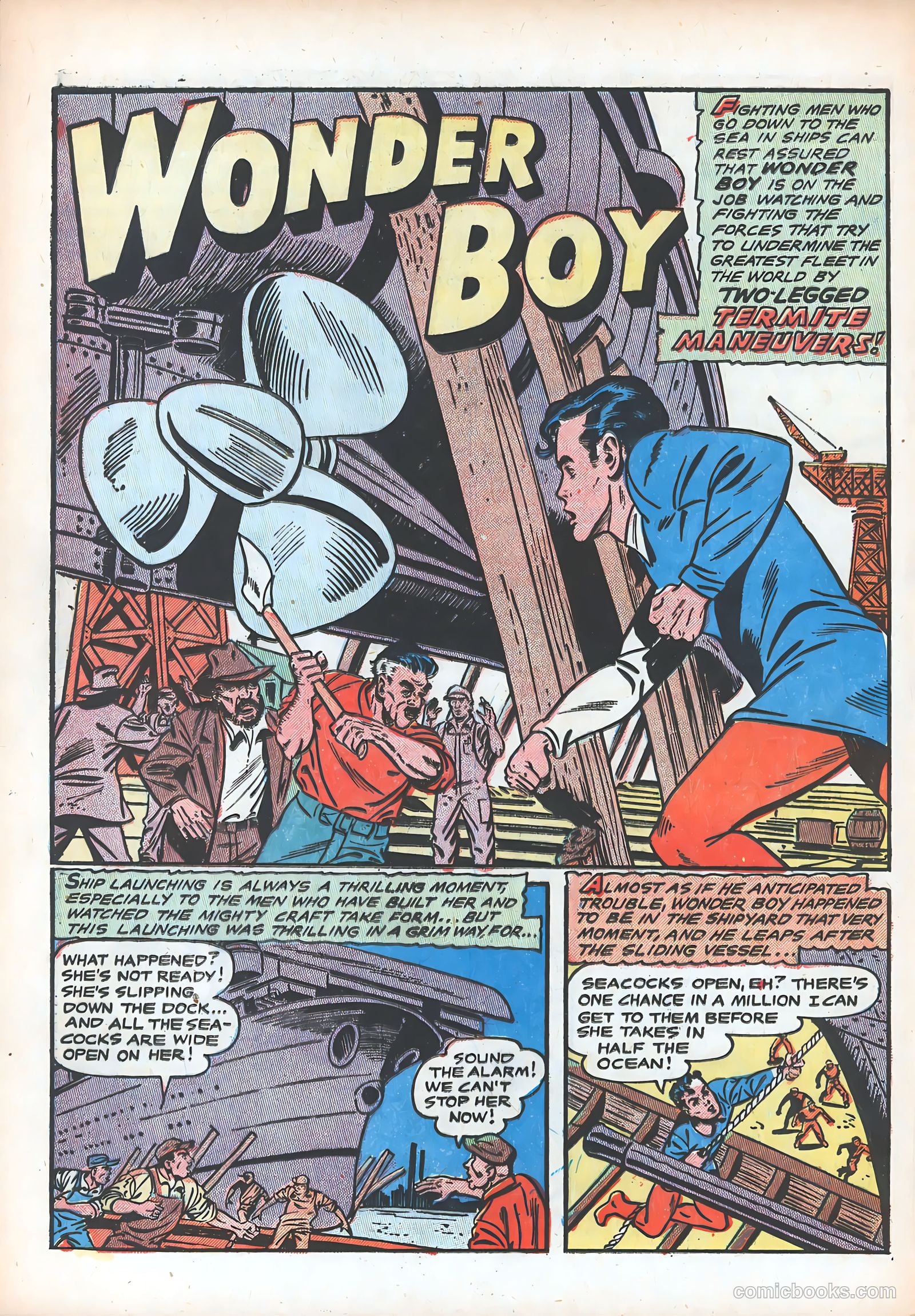 Wonder Boy #18 (1955, Farrell) — page 30 of 36