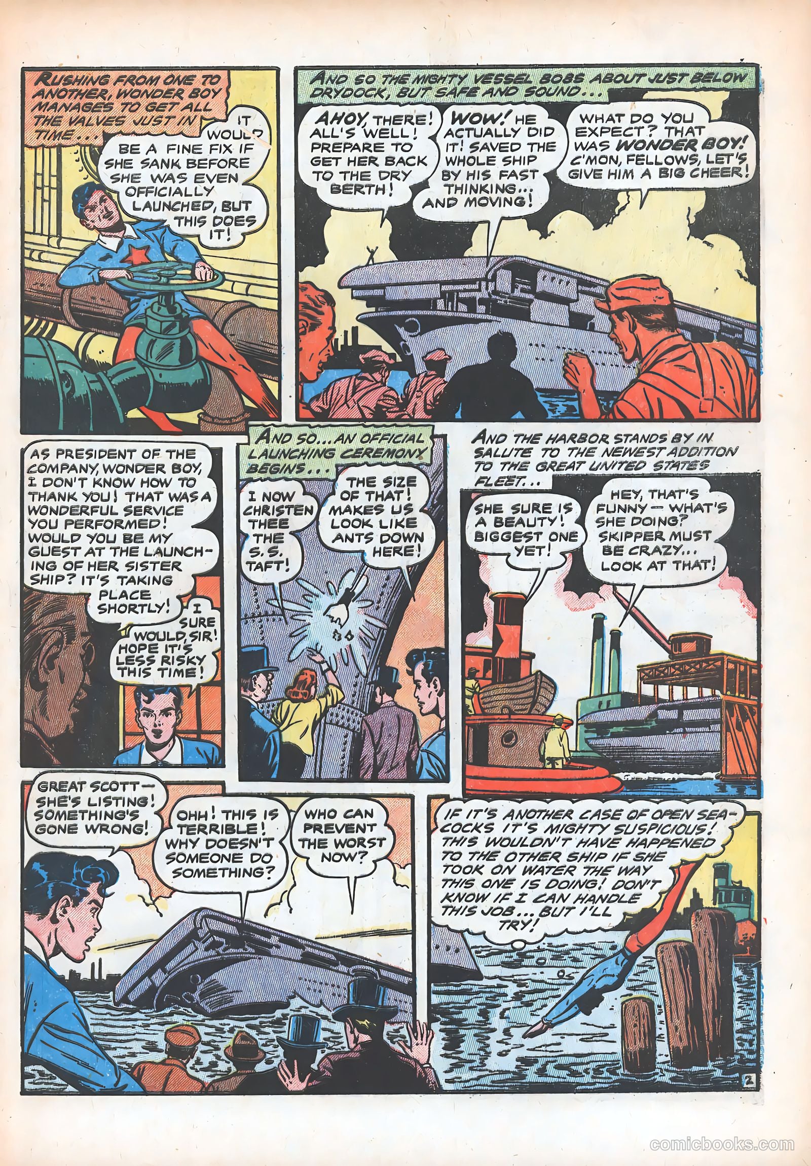 Wonder Boy #18 (1955, Farrell) — page 31 of 36
