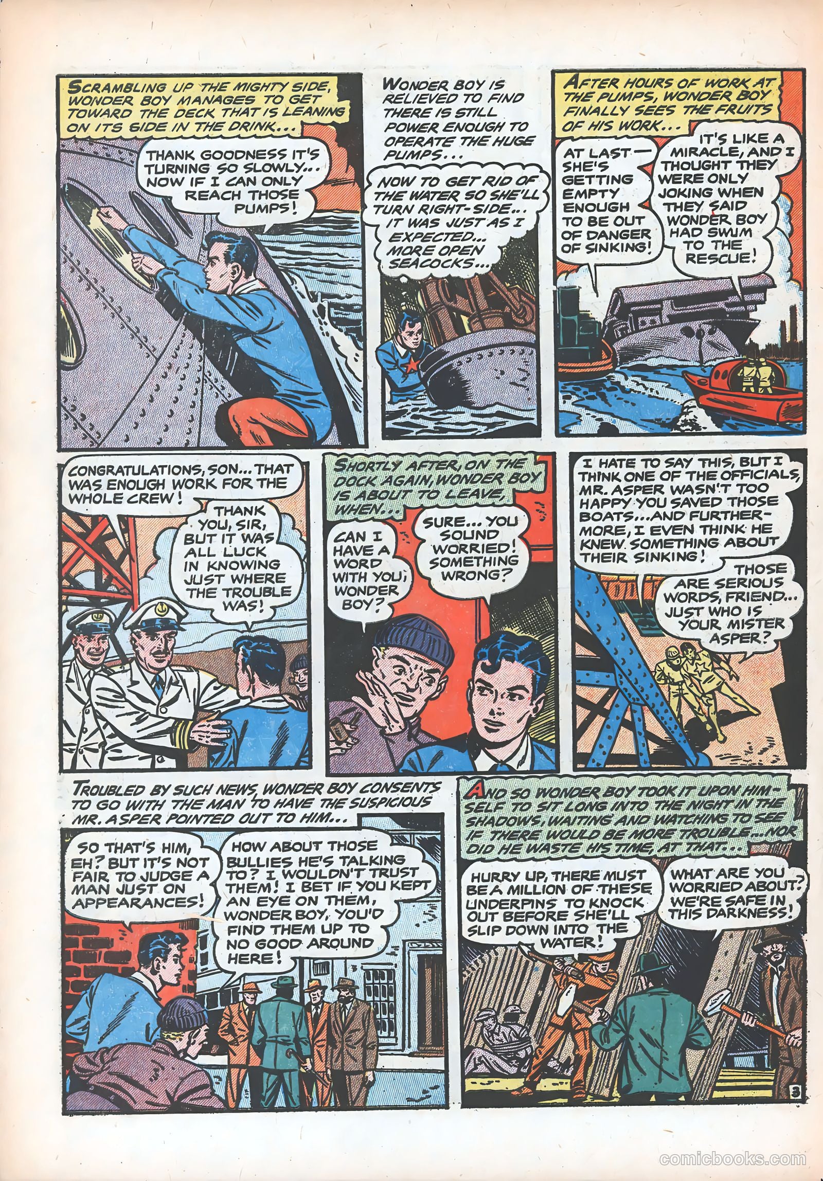 Wonder Boy #18 (1955, Farrell) — page 32 of 36