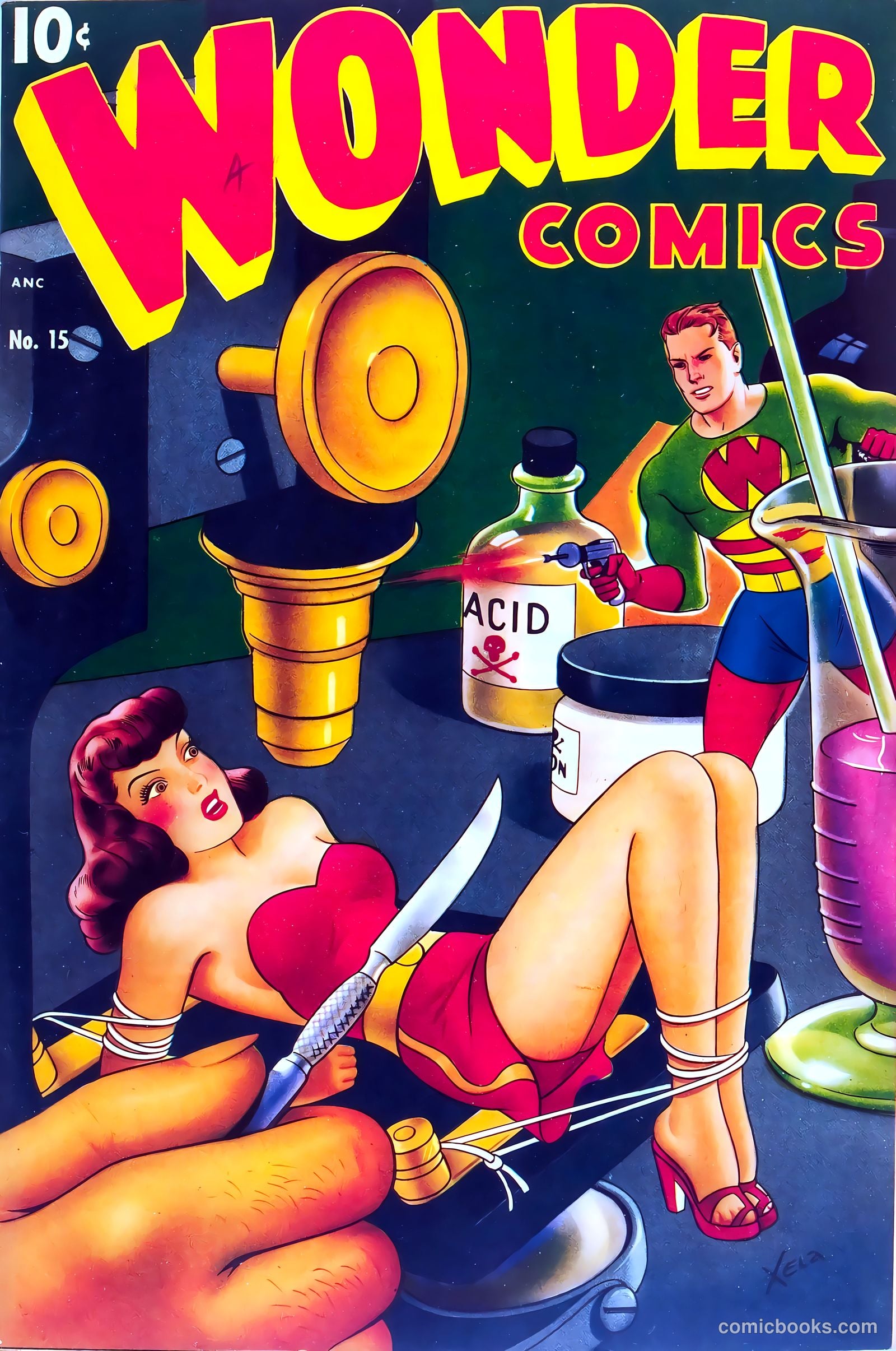 Wonder Comics #15 cover