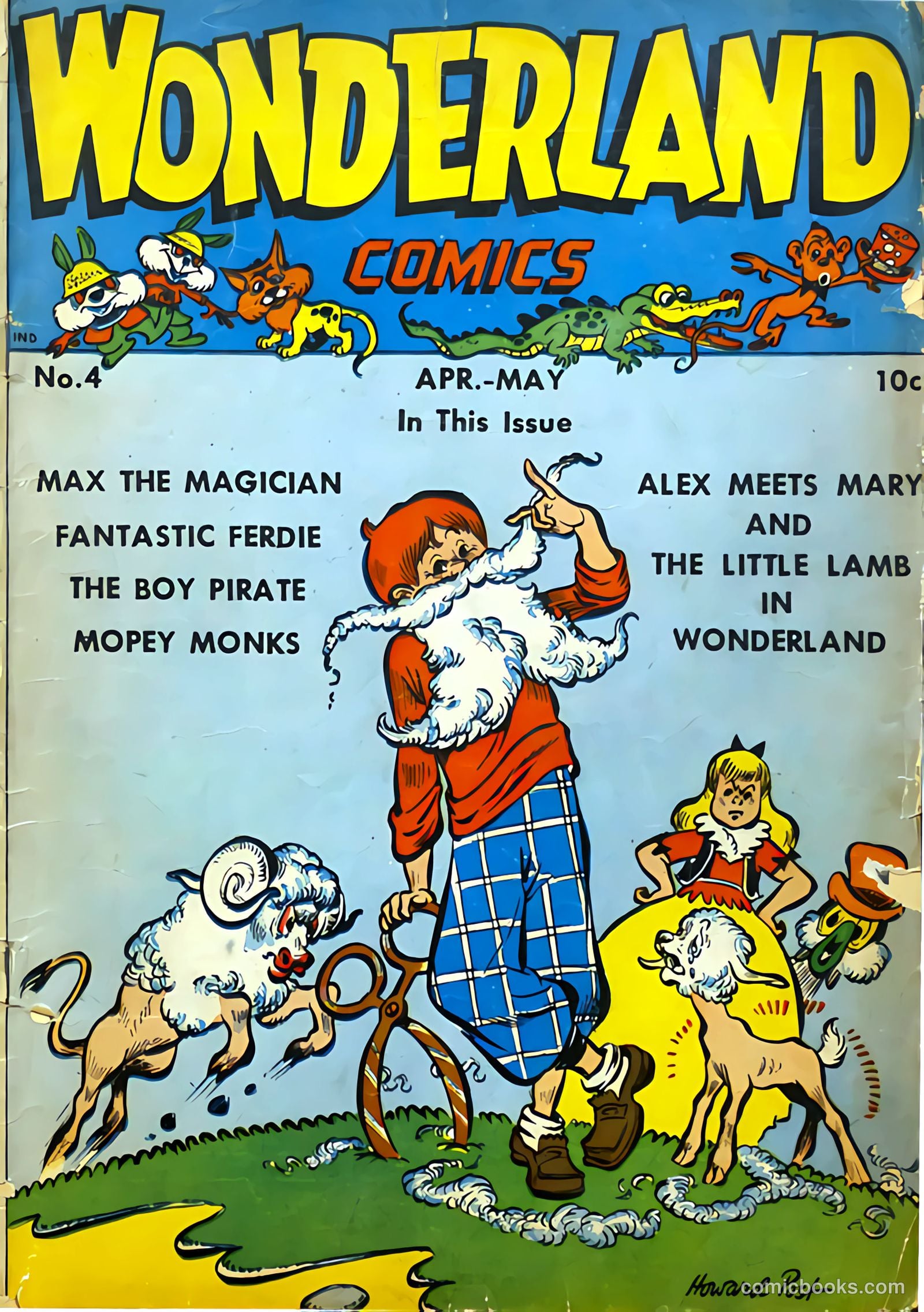 Wonderland Comics #4