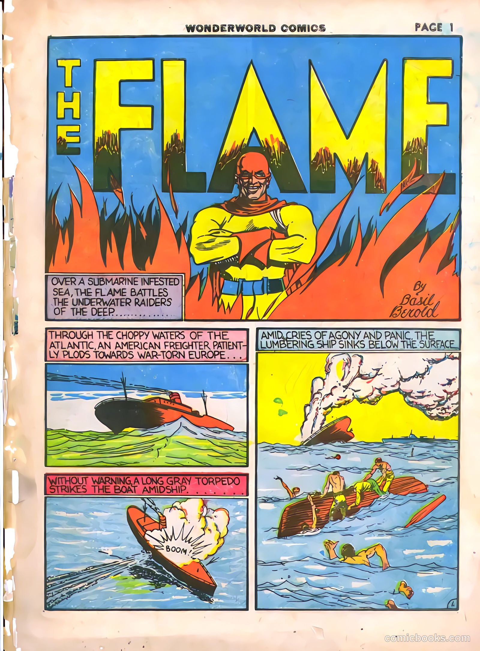 Wonderworld Comics #9 (1940) — page 3 of 68