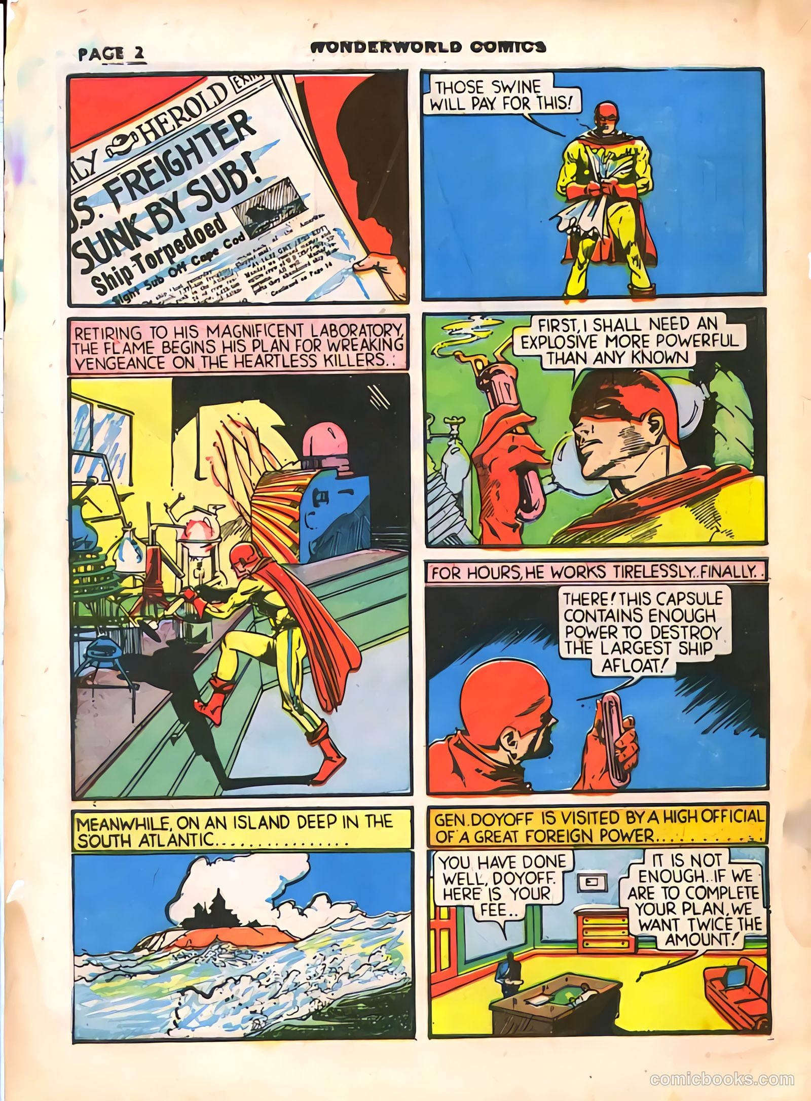 Wonderworld Comics #9 (1940) — page 4 of 68