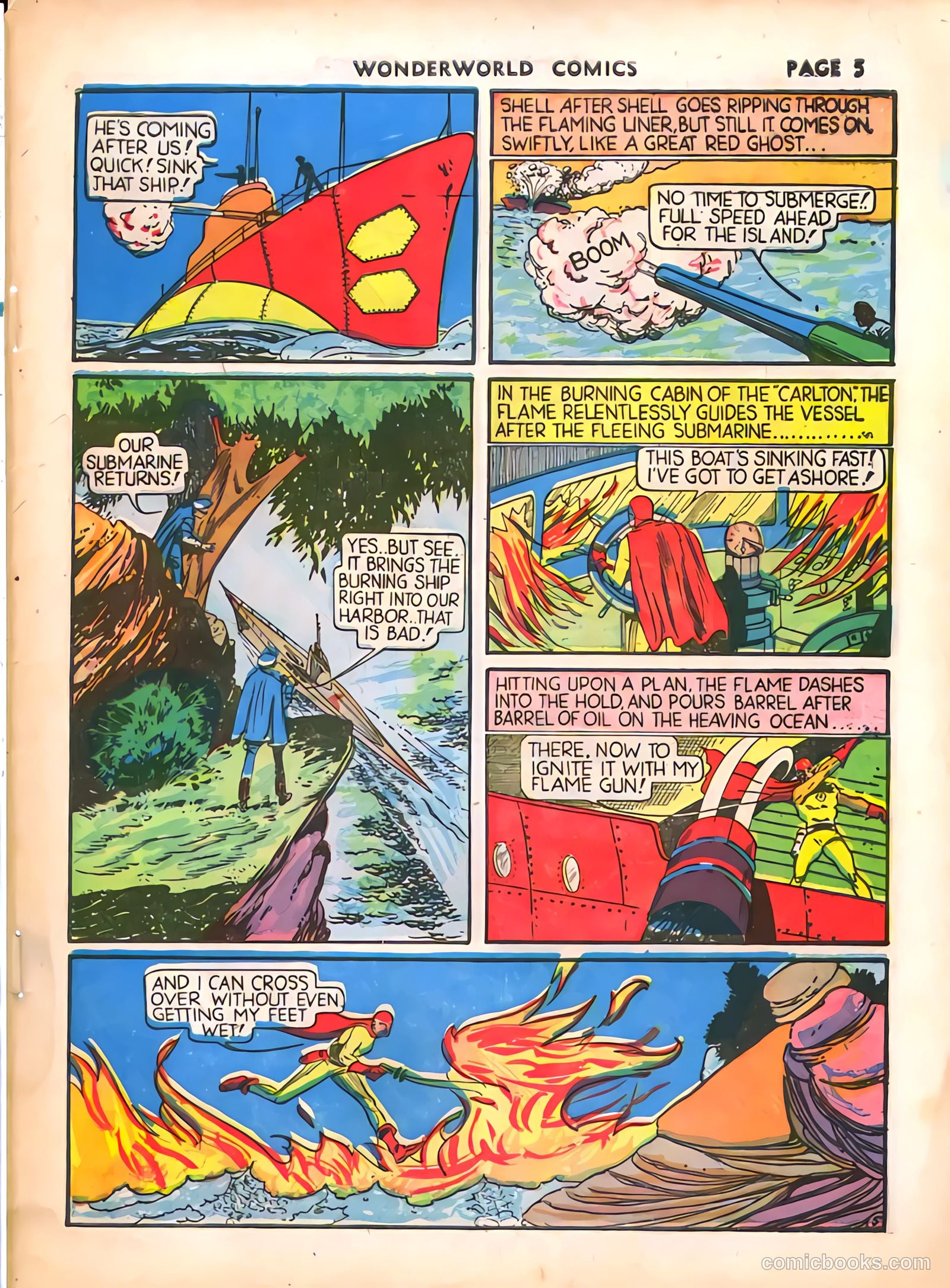 Wonderworld Comics #9 (1940) — page 7 of 68