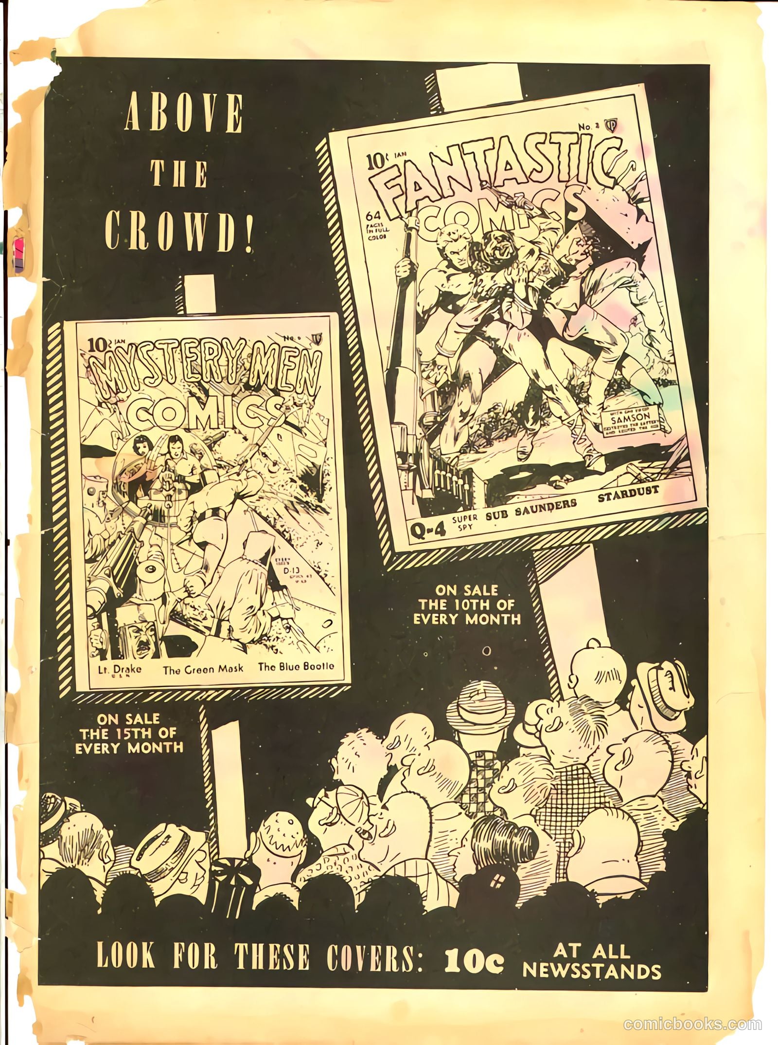 Wonderworld Comics #9 (1940) — page 68 of 68