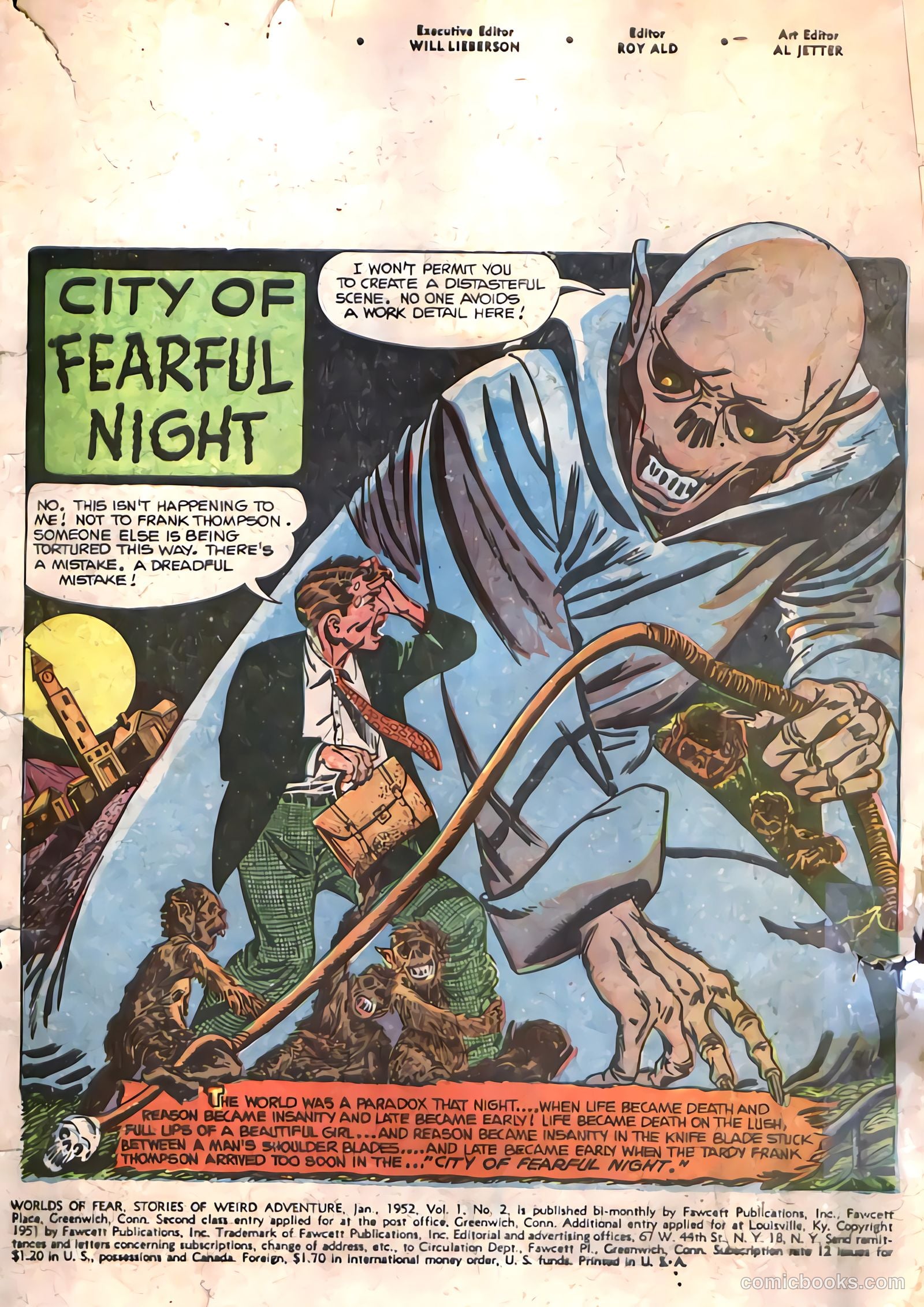 Worlds of Fear #2 (1952) — page 1 of 32